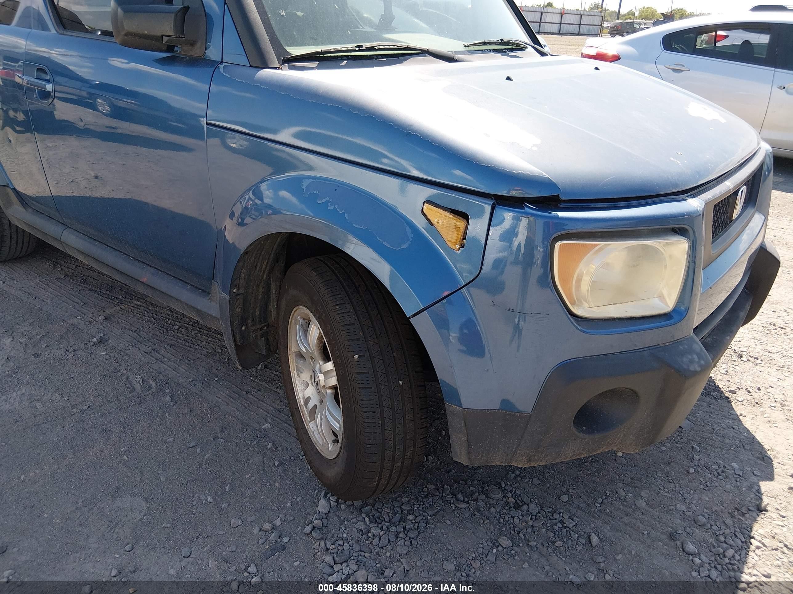 2006 Honda Element Ex-p Синий vin: 5J6YH28756L024370