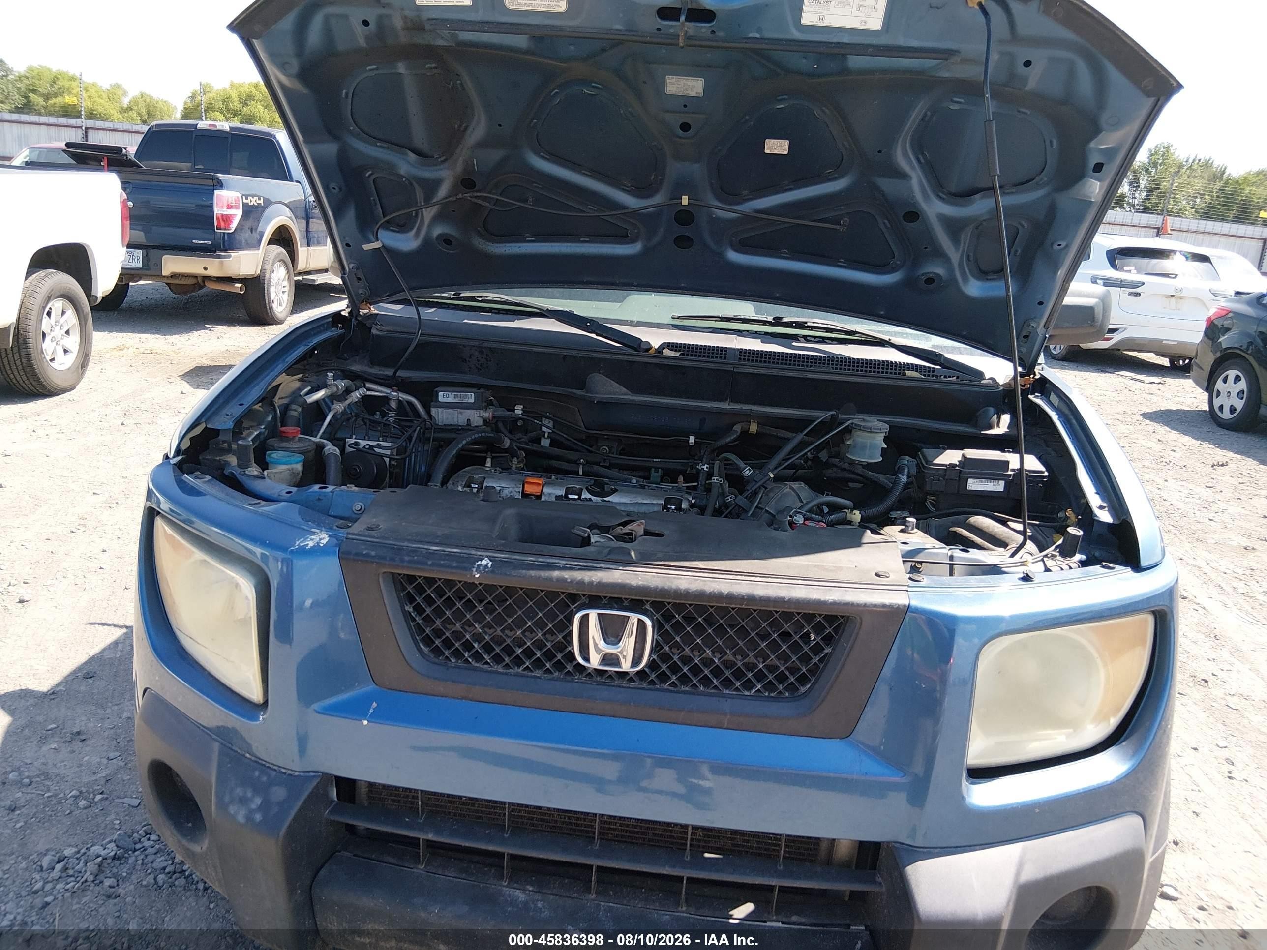 2006 Honda Element Ex-p Синий vin: 5J6YH28756L024370
