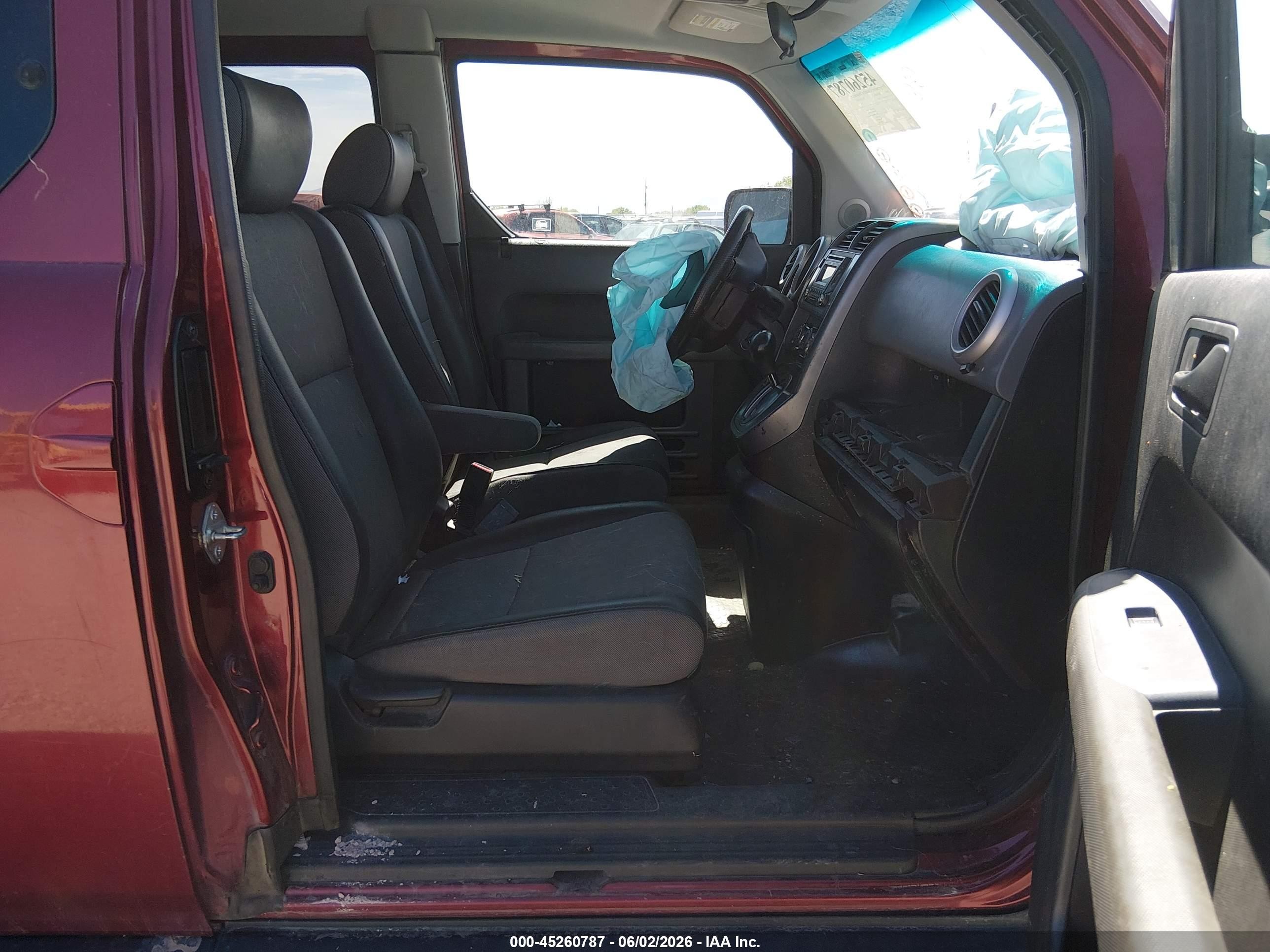 2006 Honda Element Ex-p Red vin: 5J6YH28756L027012
