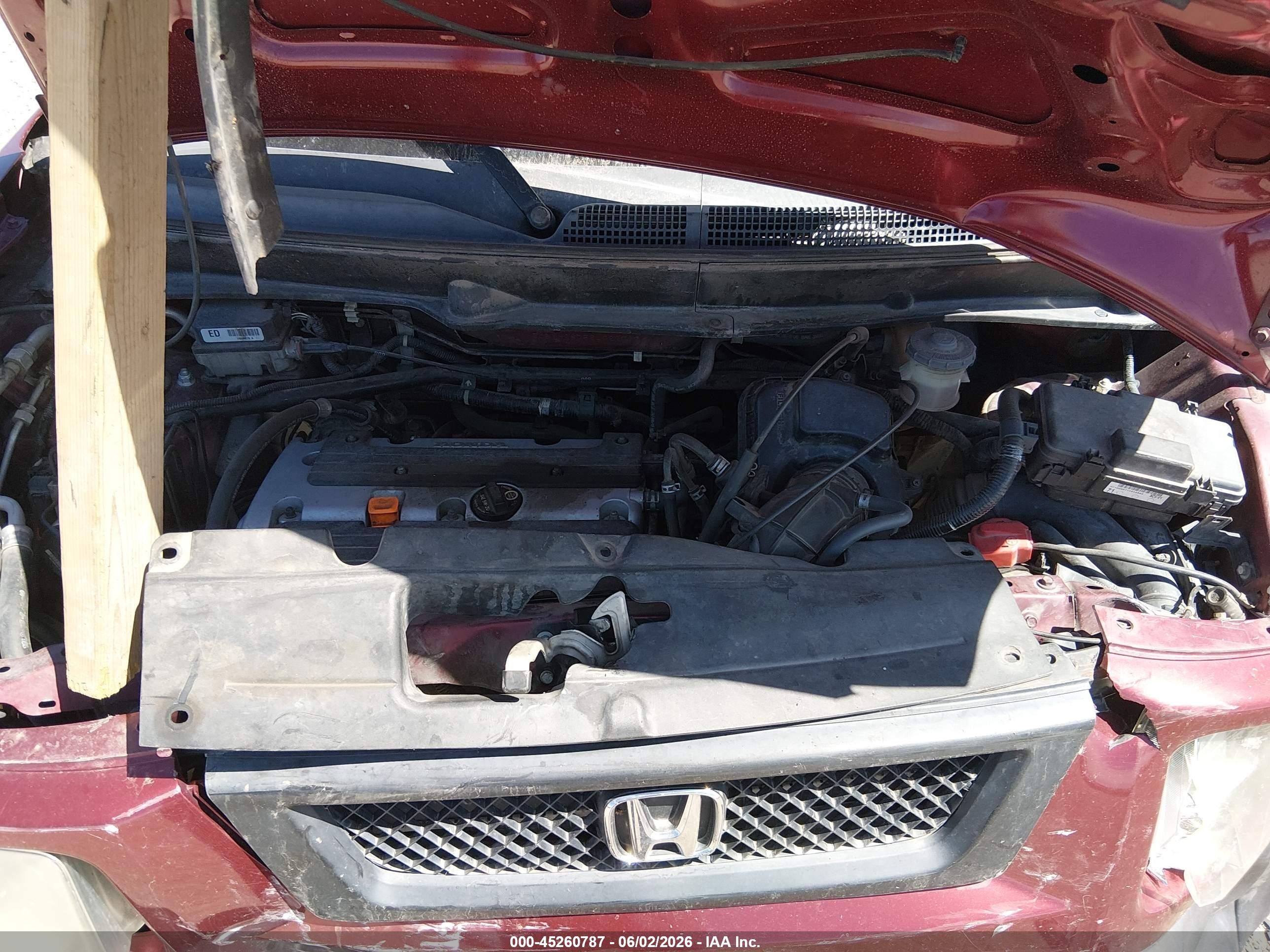 2006 Honda Element Ex-p Red vin: 5J6YH28756L027012
