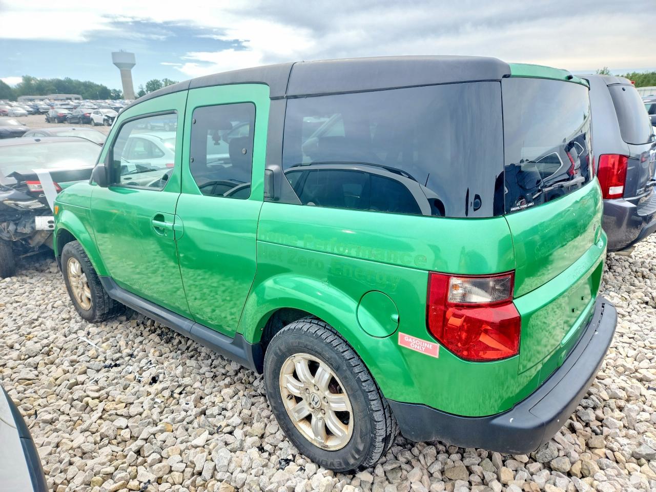 2008 Honda Element Ex Зеленый vin: 5J6YH28758L006308