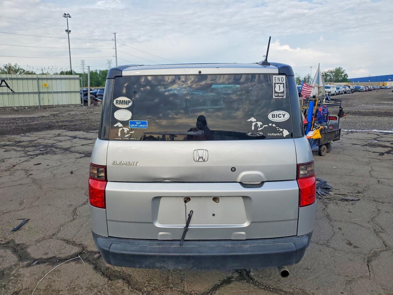 2008 Honda Element Ex Серебряный vin: 5J6YH28768L009718