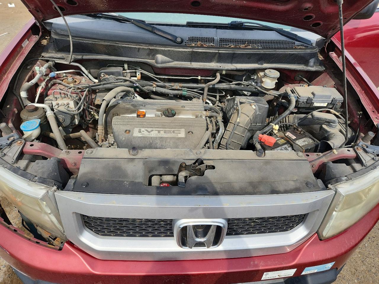 2009 Honda Element Ex Maroon vin: 5J6YH28769L003404