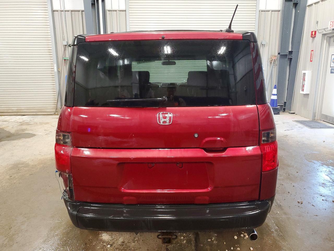 2006 Honda Element Ex Maroon vin: 5J6YH28776L003357
