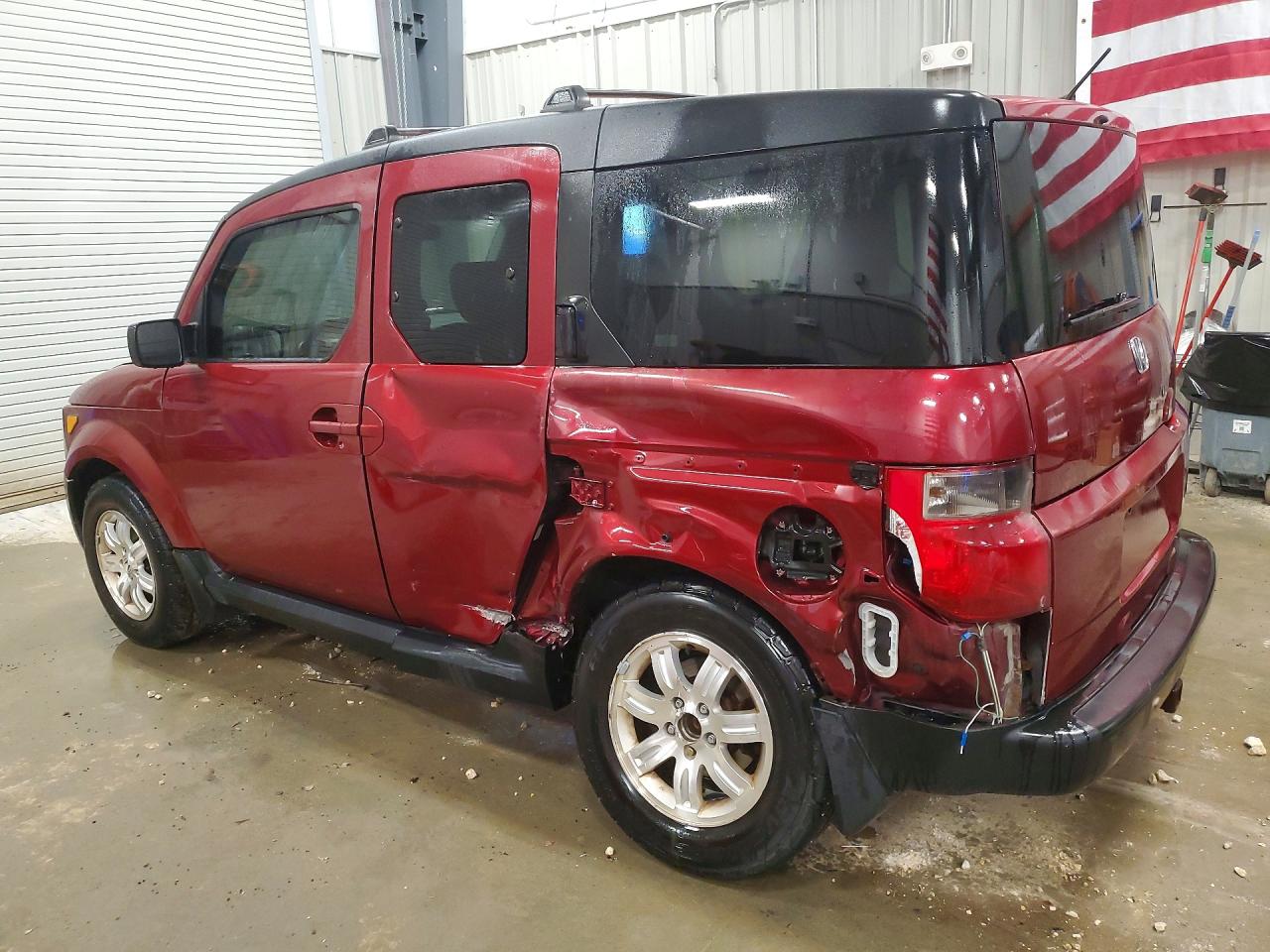 2006 Honda Element Ex Maroon vin: 5J6YH28776L003357