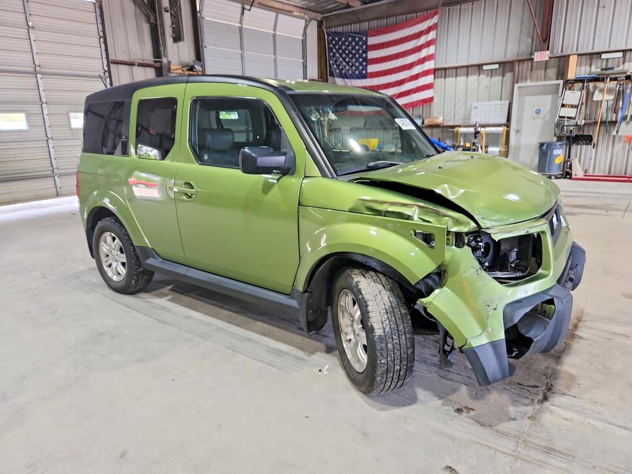 2006 Honda Element Ex Green vin: 5J6YH28776L025486