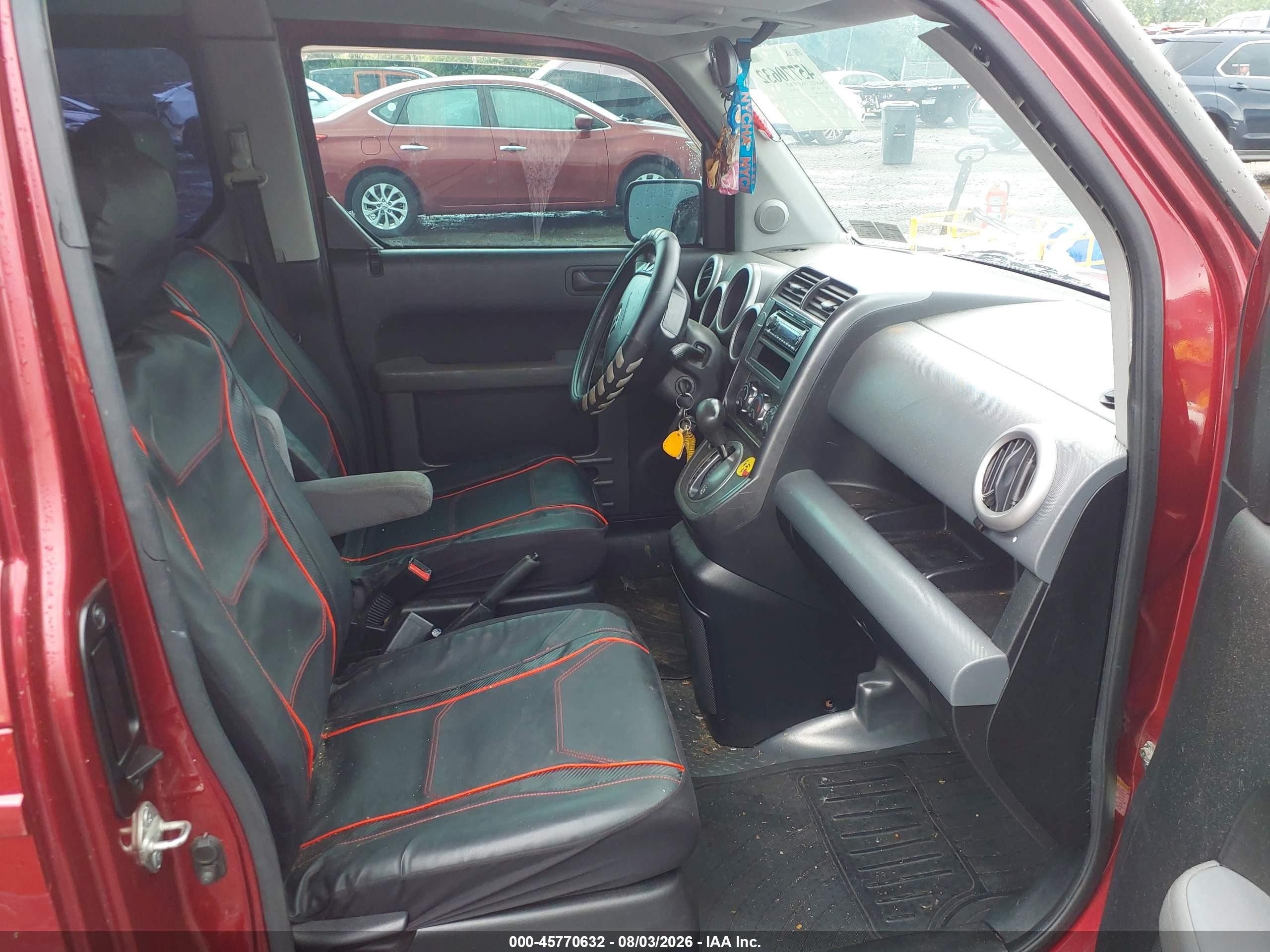 2006 Honda Element Ex-p Maroon vin: 5J6YH28776L026993