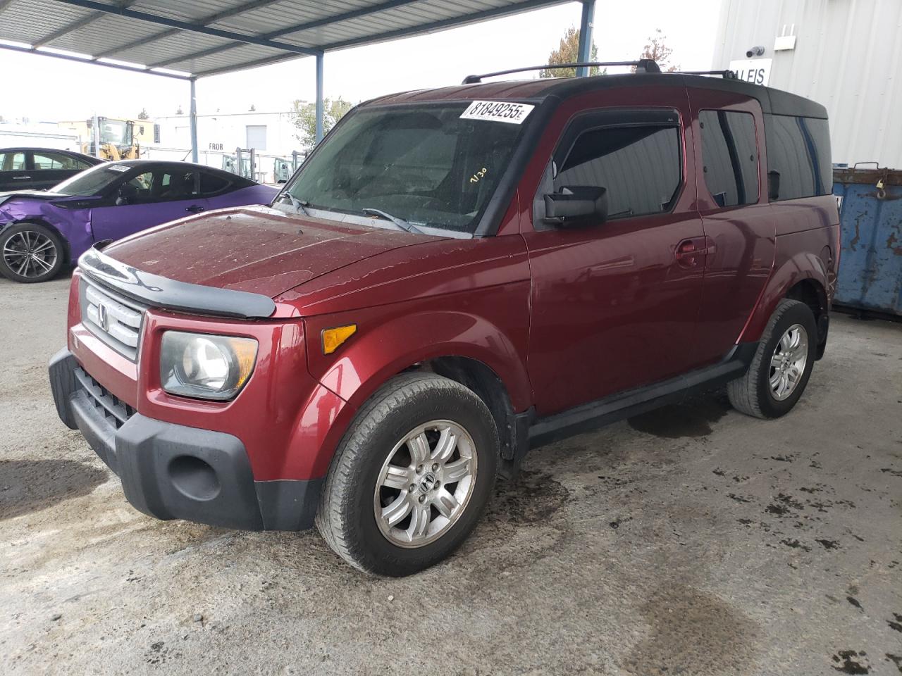 2008 Honda Element Бордовый vin: 5J6YH28778L014989
