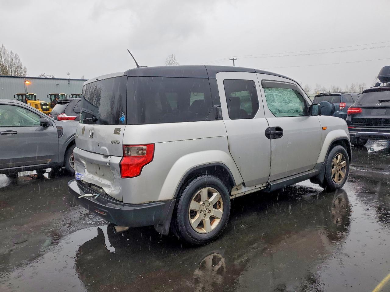 2009 Honda Element Ex Silver vin: 5J6YH28779L002195