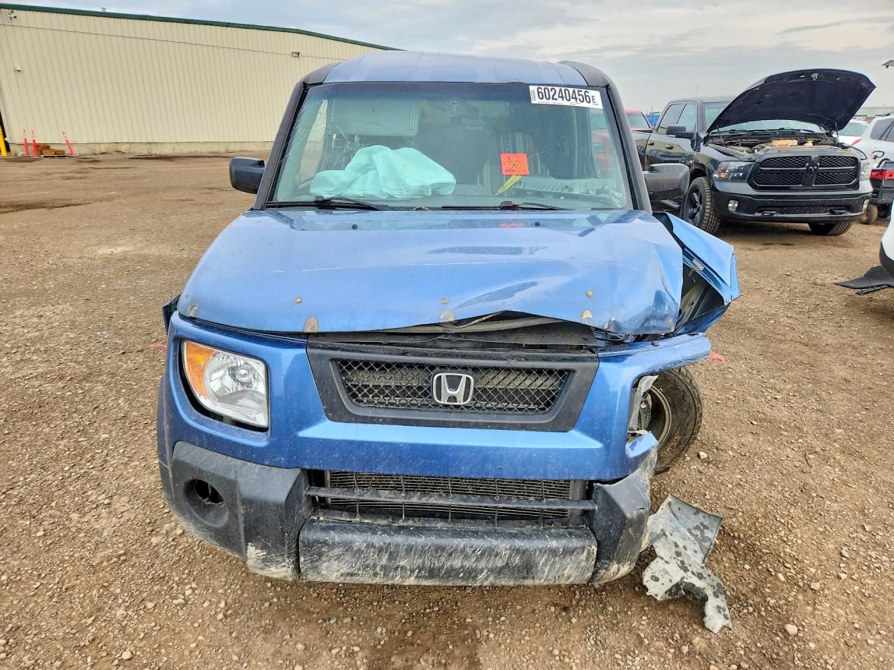 2006 Honda Element Ex Blue vin: 5J6YH28786L800832