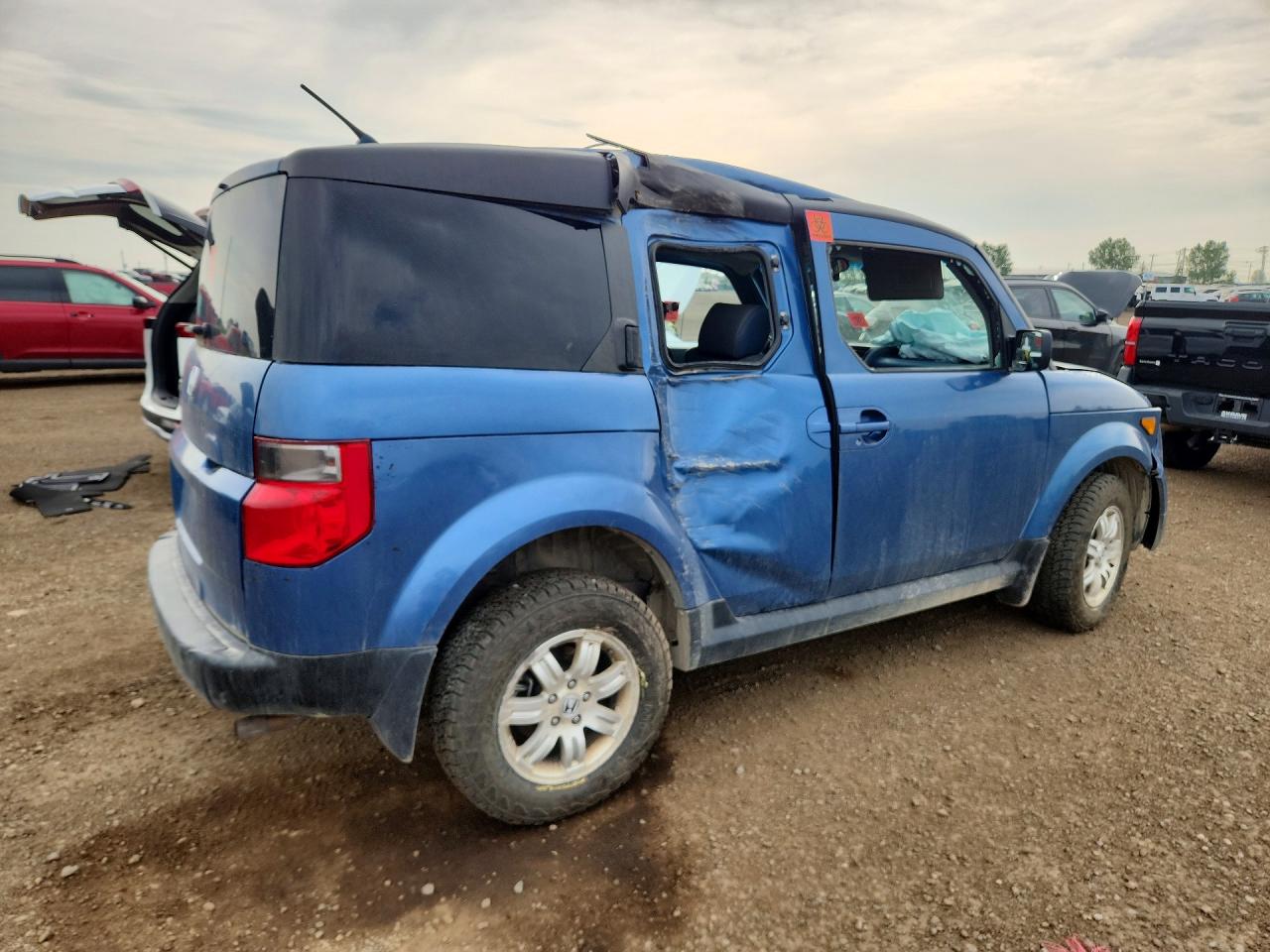 2006 Honda Element Ex Blue vin: 5J6YH28786L800832