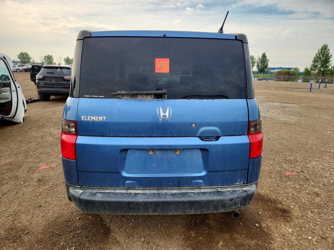 2006 Honda Element Ex Blue vin: 5J6YH28786L800832