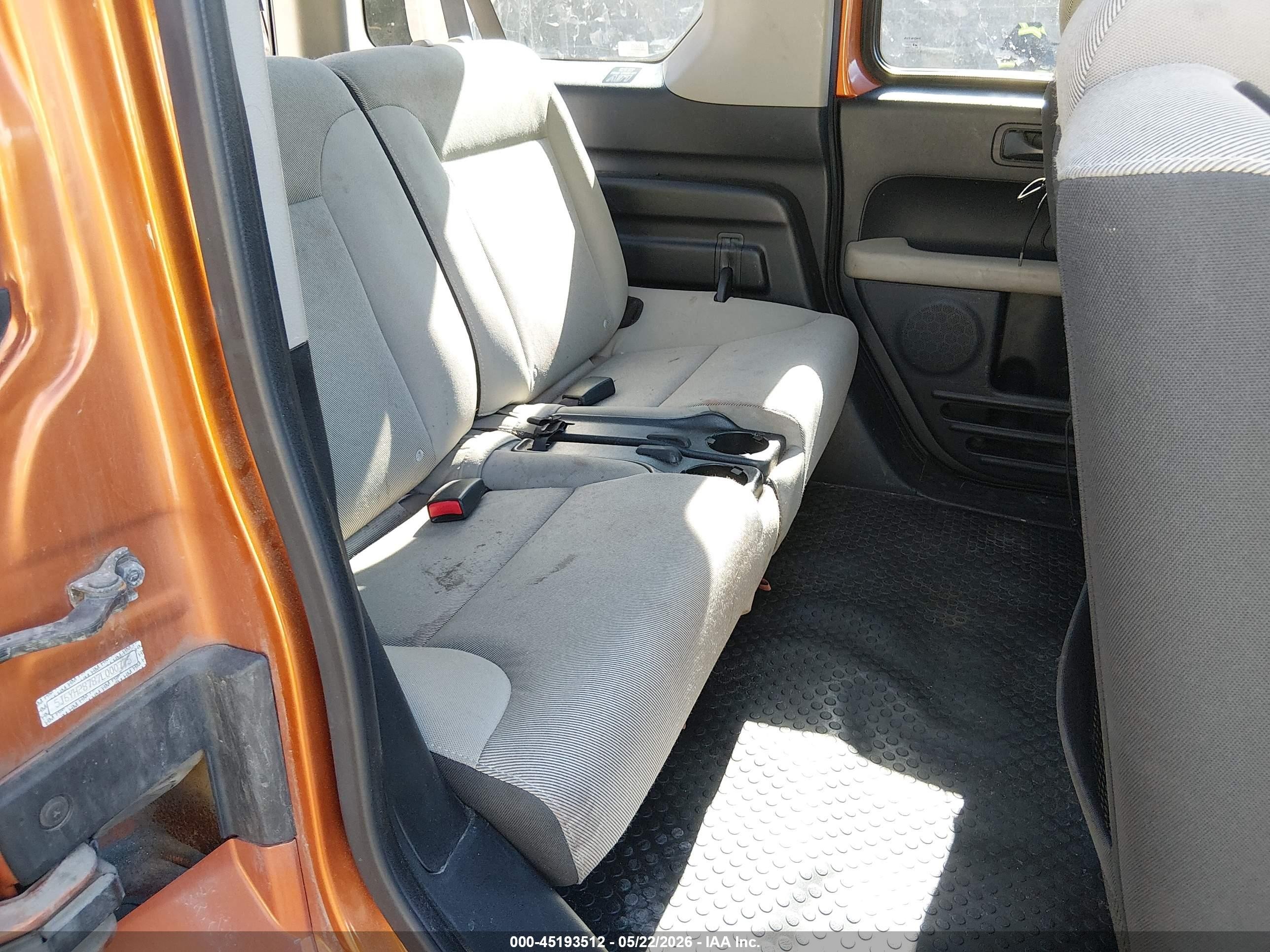 2007 Honda Element Ex Orange vin: 5J6YH28787L000775