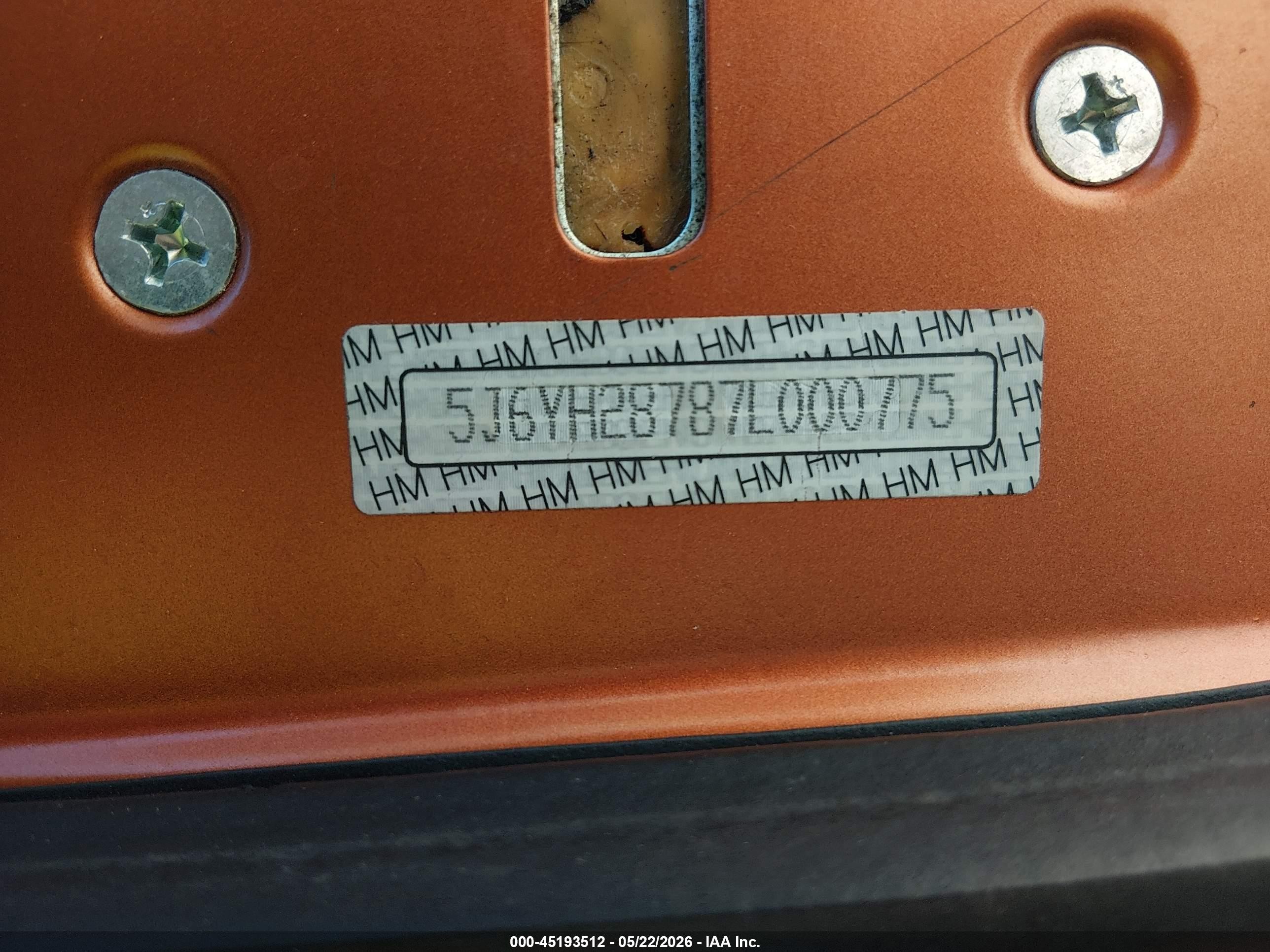 2007 Honda Element Ex Orange vin: 5J6YH28787L000775