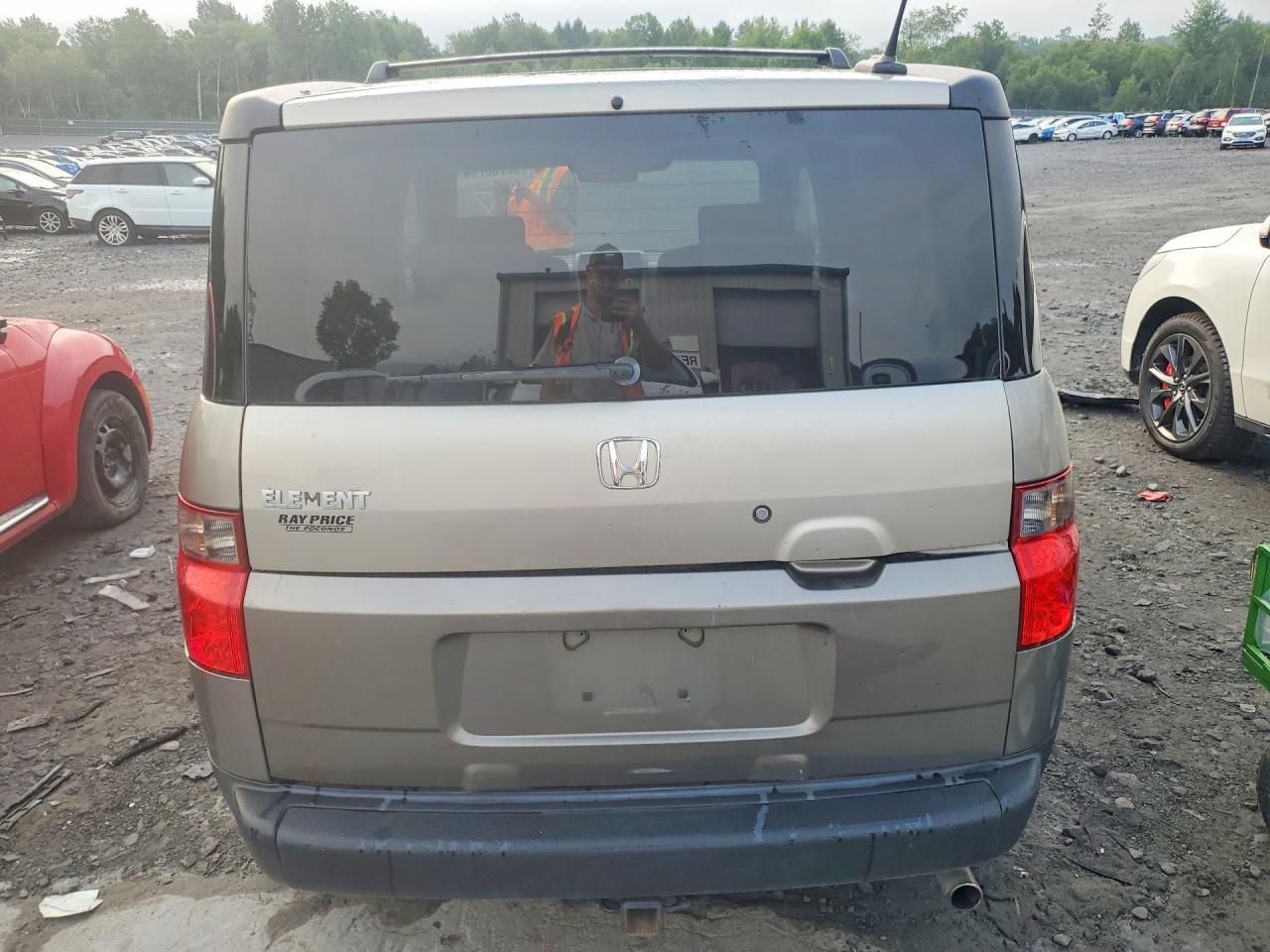 2007 Honda Element Ex Beige vin: 5J6YH28787L010349
