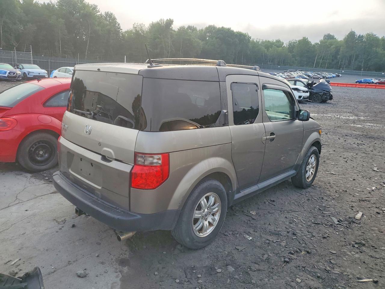 2007 Honda Element Ex Beige vin: 5J6YH28787L010349