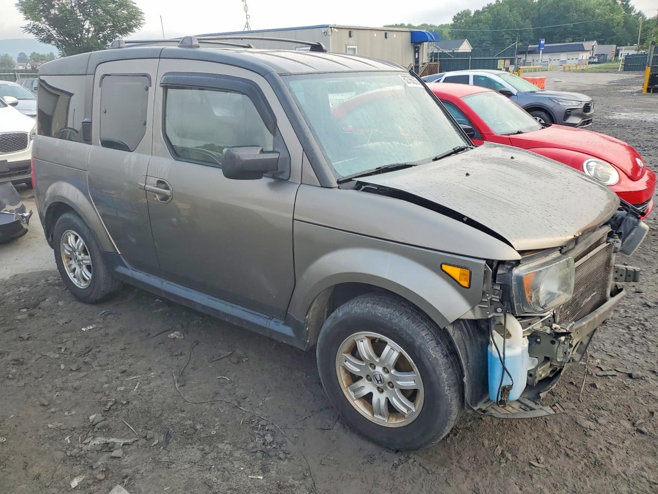 2007 Honda Element Ex Beige vin: 5J6YH28787L010349
