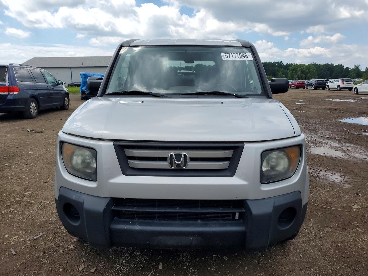 2008 Honda Element Ex Silver vin: 5J6YH28788L018517