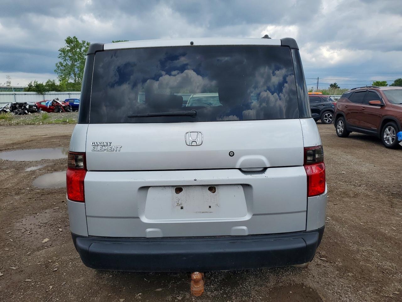 2008 Honda Element Ex Silver vin: 5J6YH28788L018517