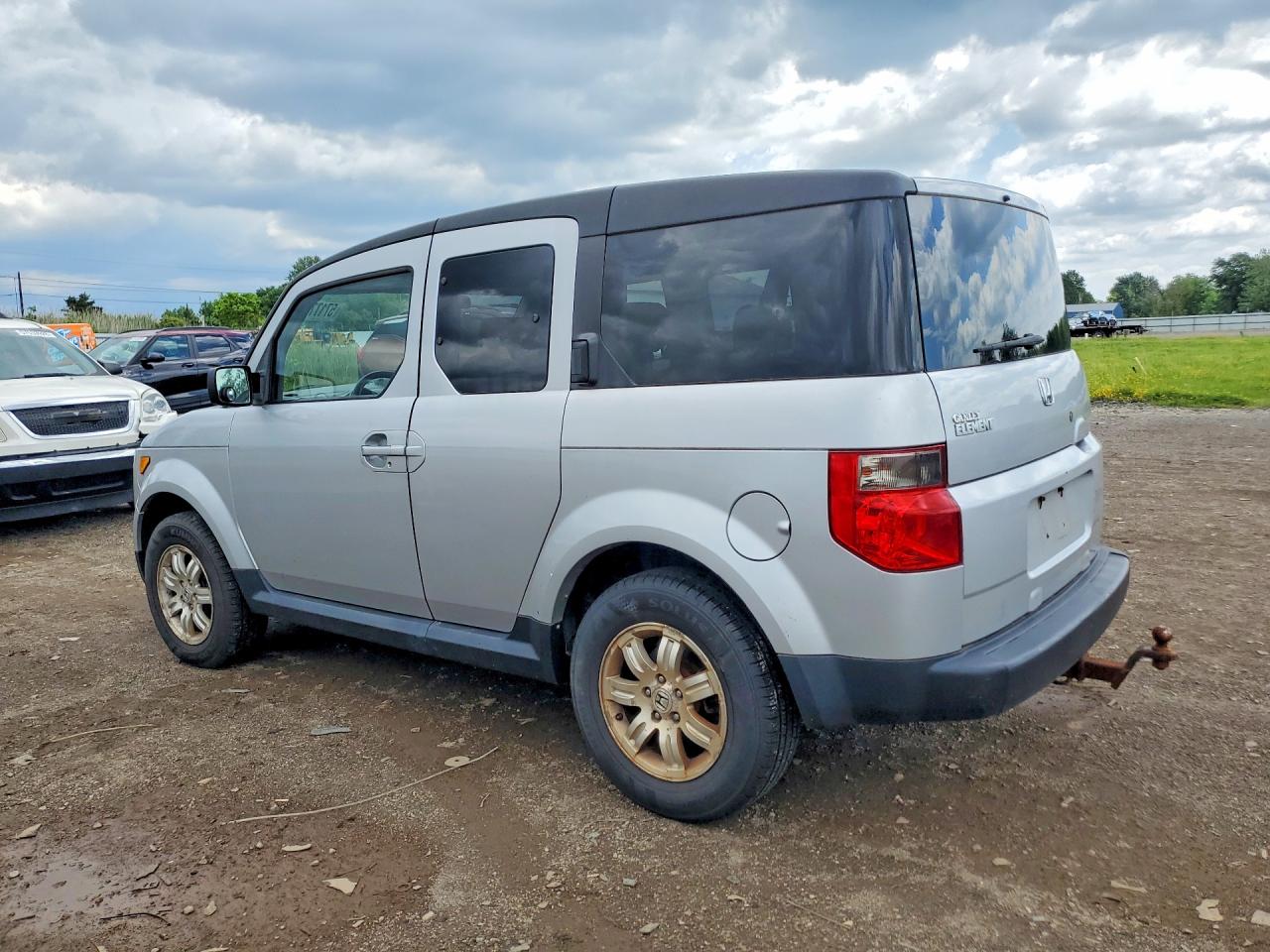 2008 Honda Element Ex Silver vin: 5J6YH28788L018517