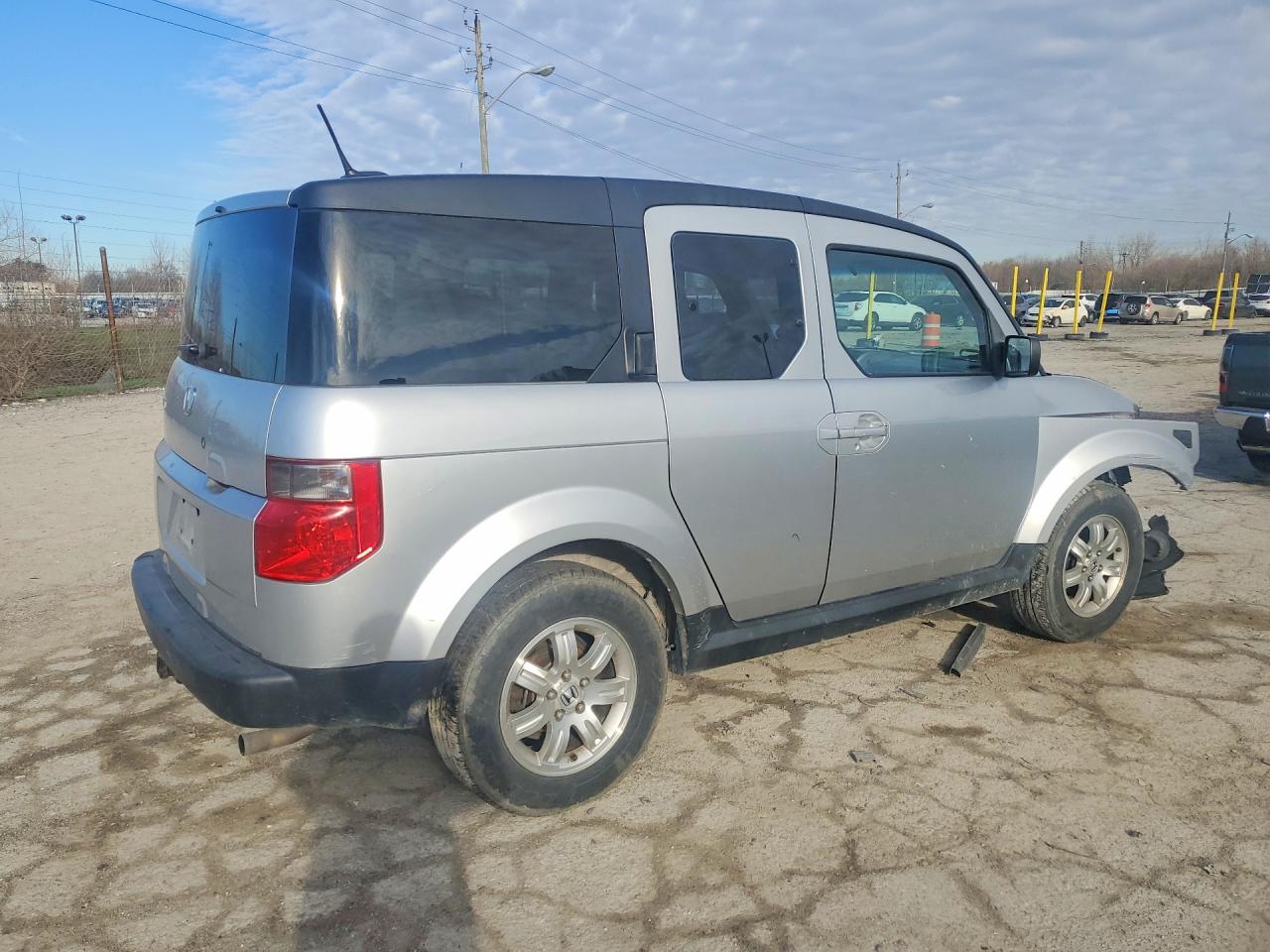2006 Honda Element Ex Silver vin: 5J6YH28796L004249