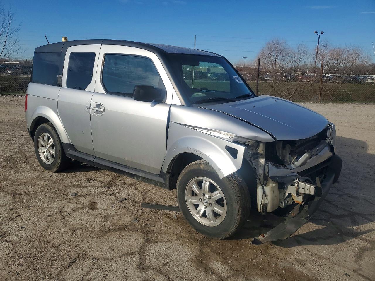 2006 Honda Element Ex Silver vin: 5J6YH28796L004249