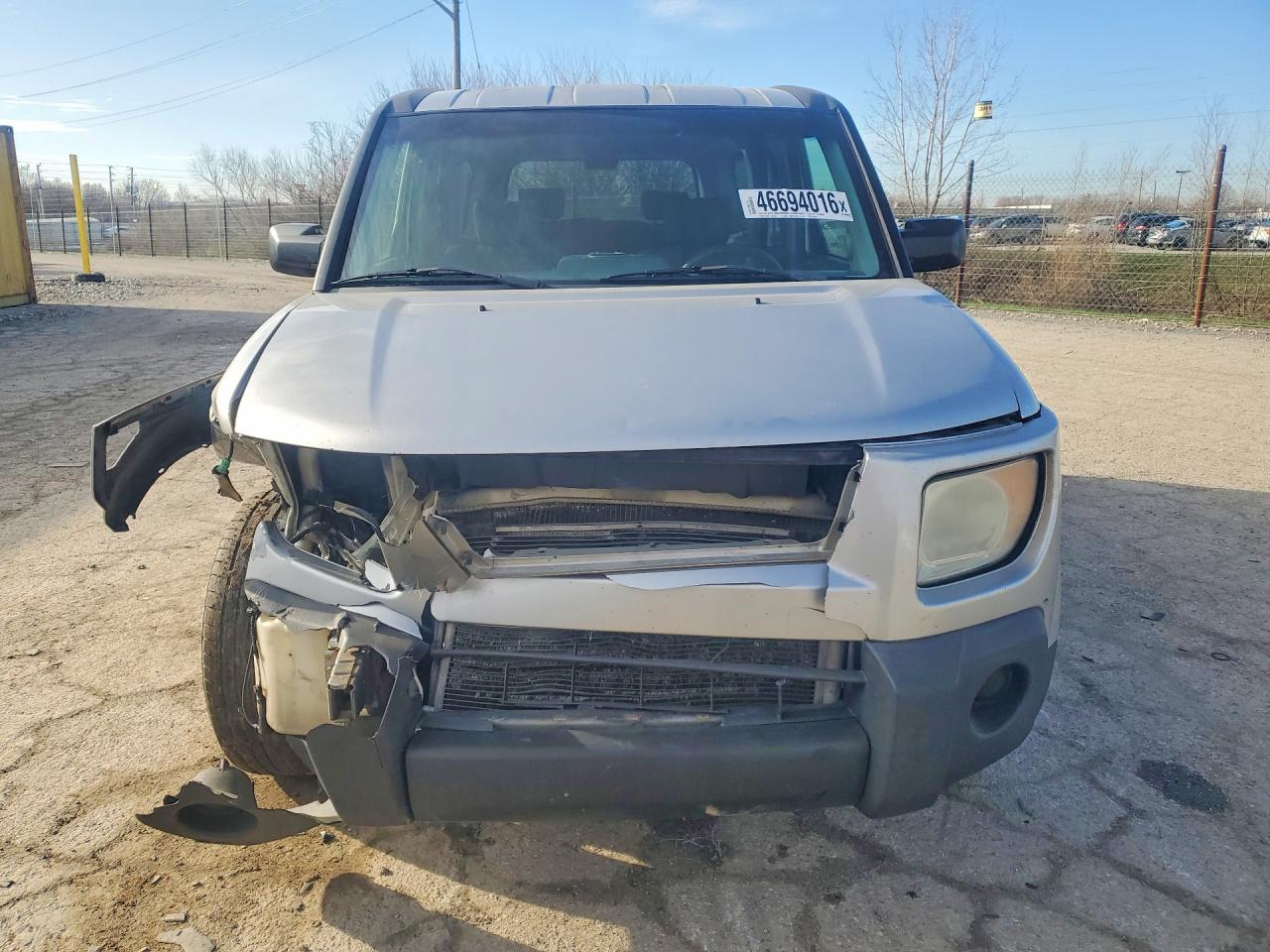 2006 Honda Element Ex Silver vin: 5J6YH28796L004249