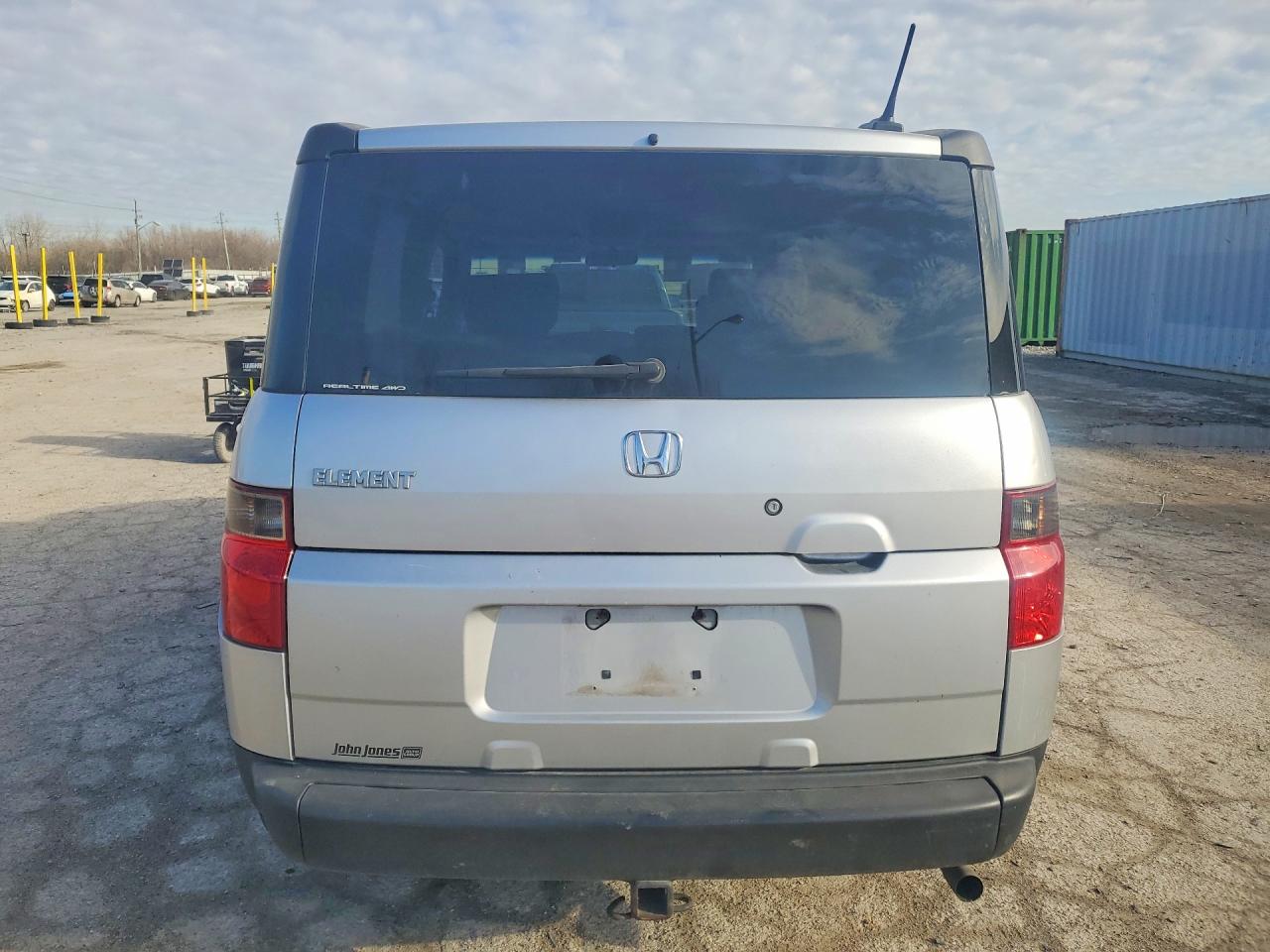 2006 Honda Element Ex Silver vin: 5J6YH28796L004249