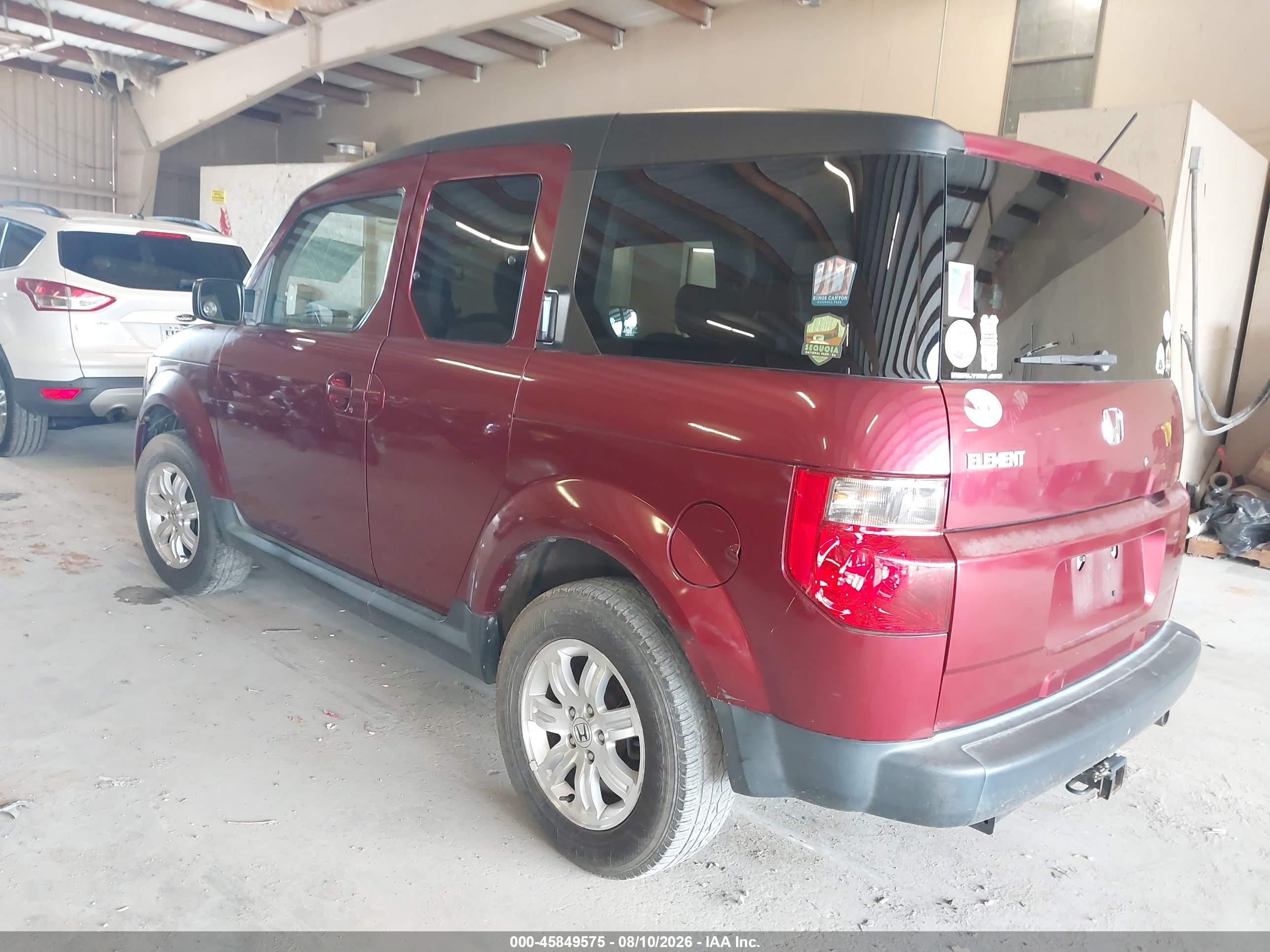2006 Honda Element Ex-p Красный vin: 5J6YH28796L018488