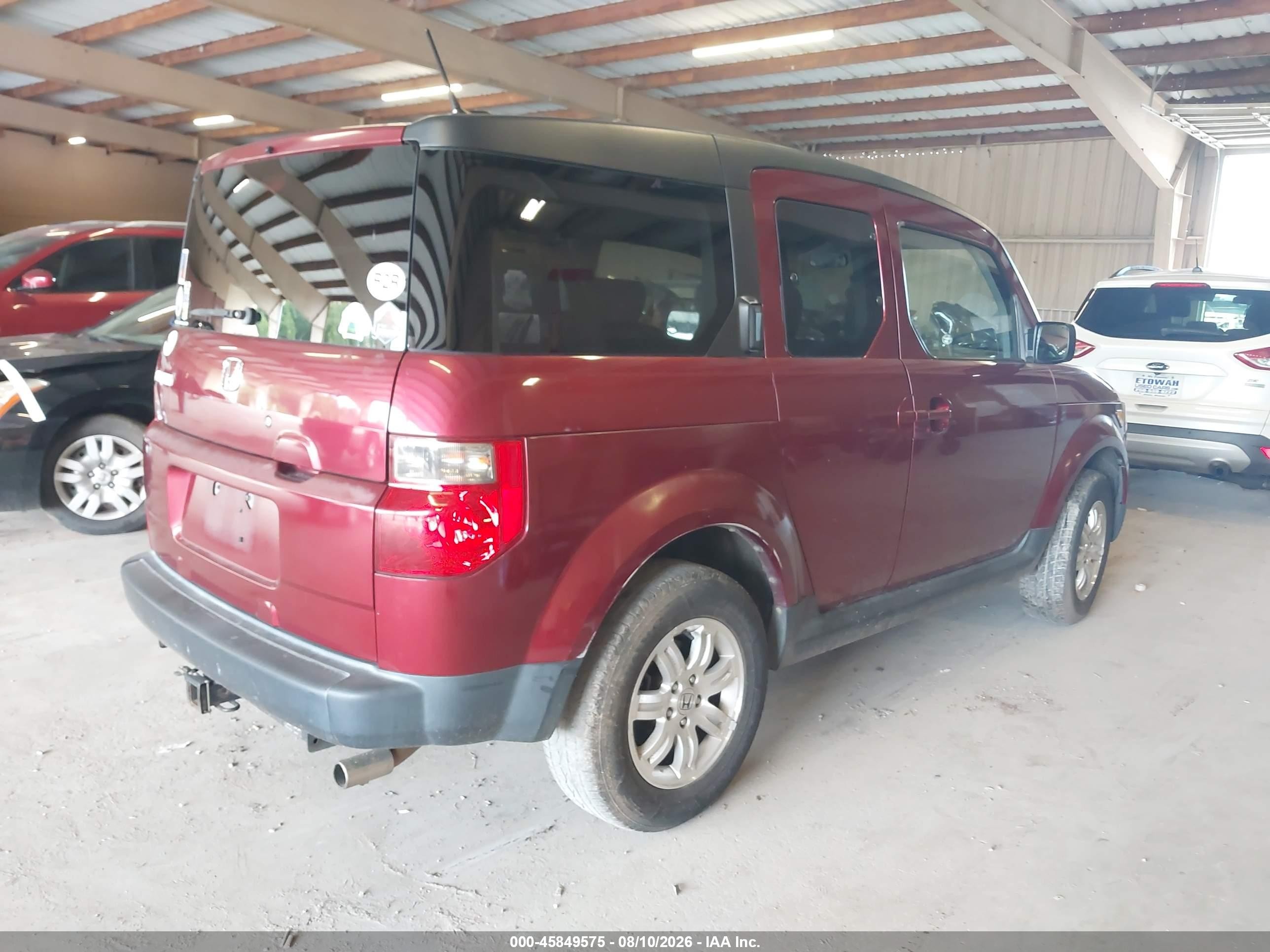 2006 Honda Element Ex-p Красный vin: 5J6YH28796L018488