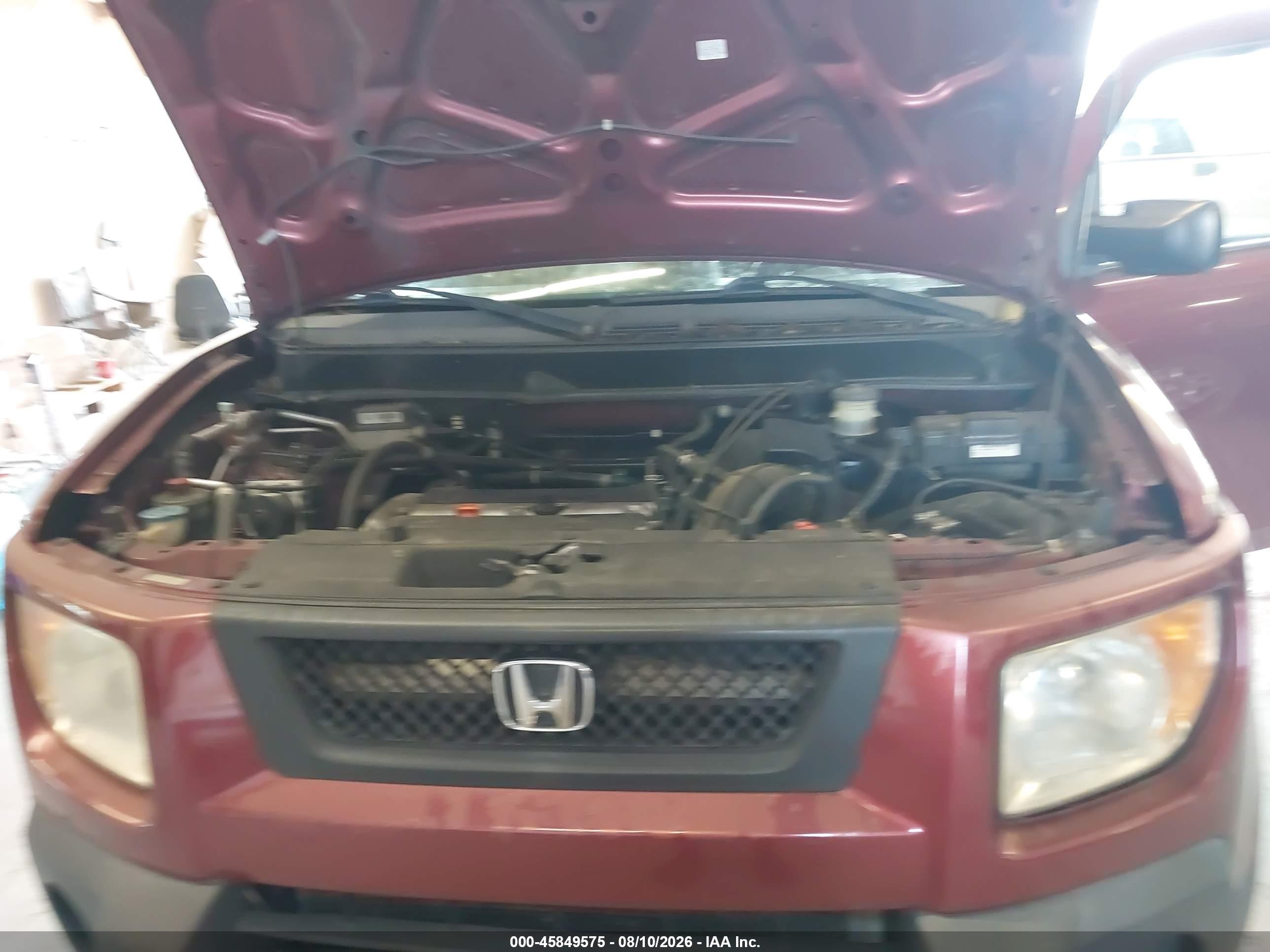 2006 Honda Element Ex-p Красный vin: 5J6YH28796L018488