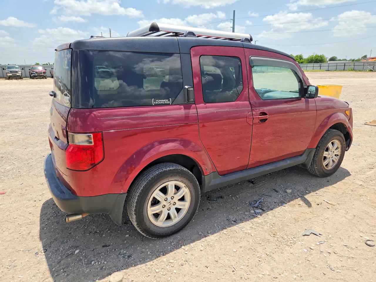 2006 Honda Element Ex Burgundy vin: 5J6YH28796L022248