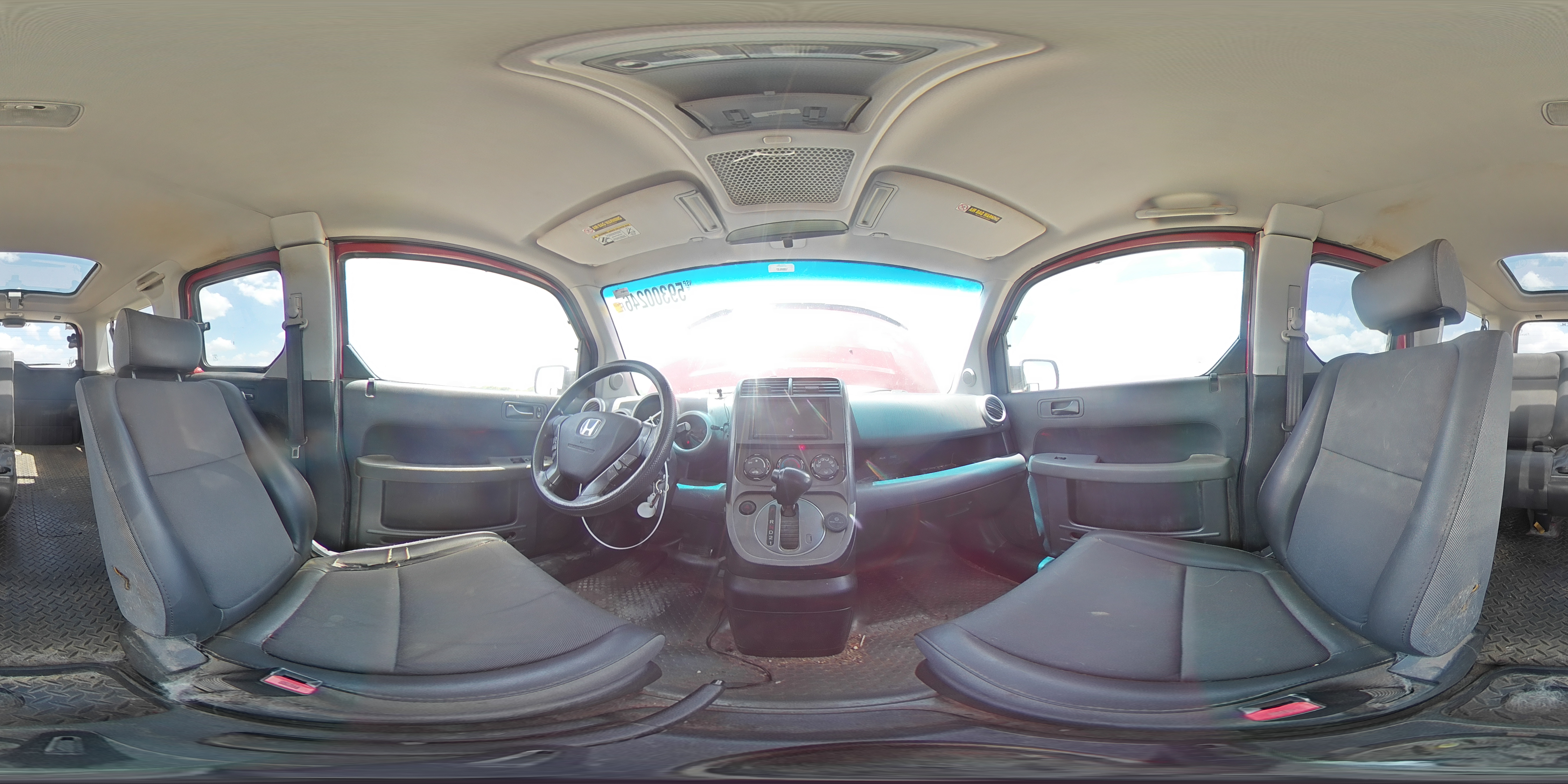 2006 Honda Element Ex Burgundy vin: 5J6YH28796L022248