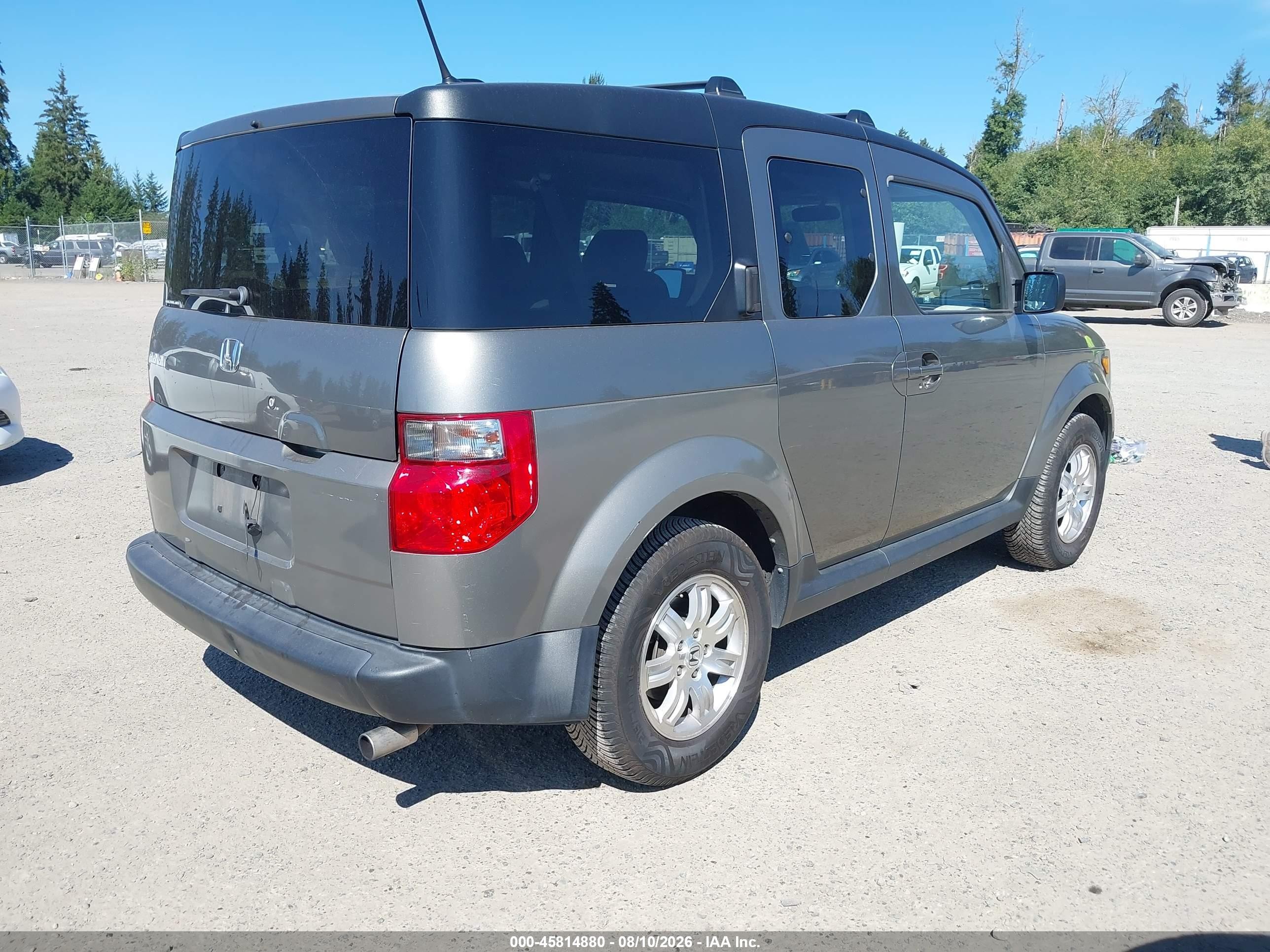 2007 Honda Element Ex Pewter vin: 5J6YH28797L012918