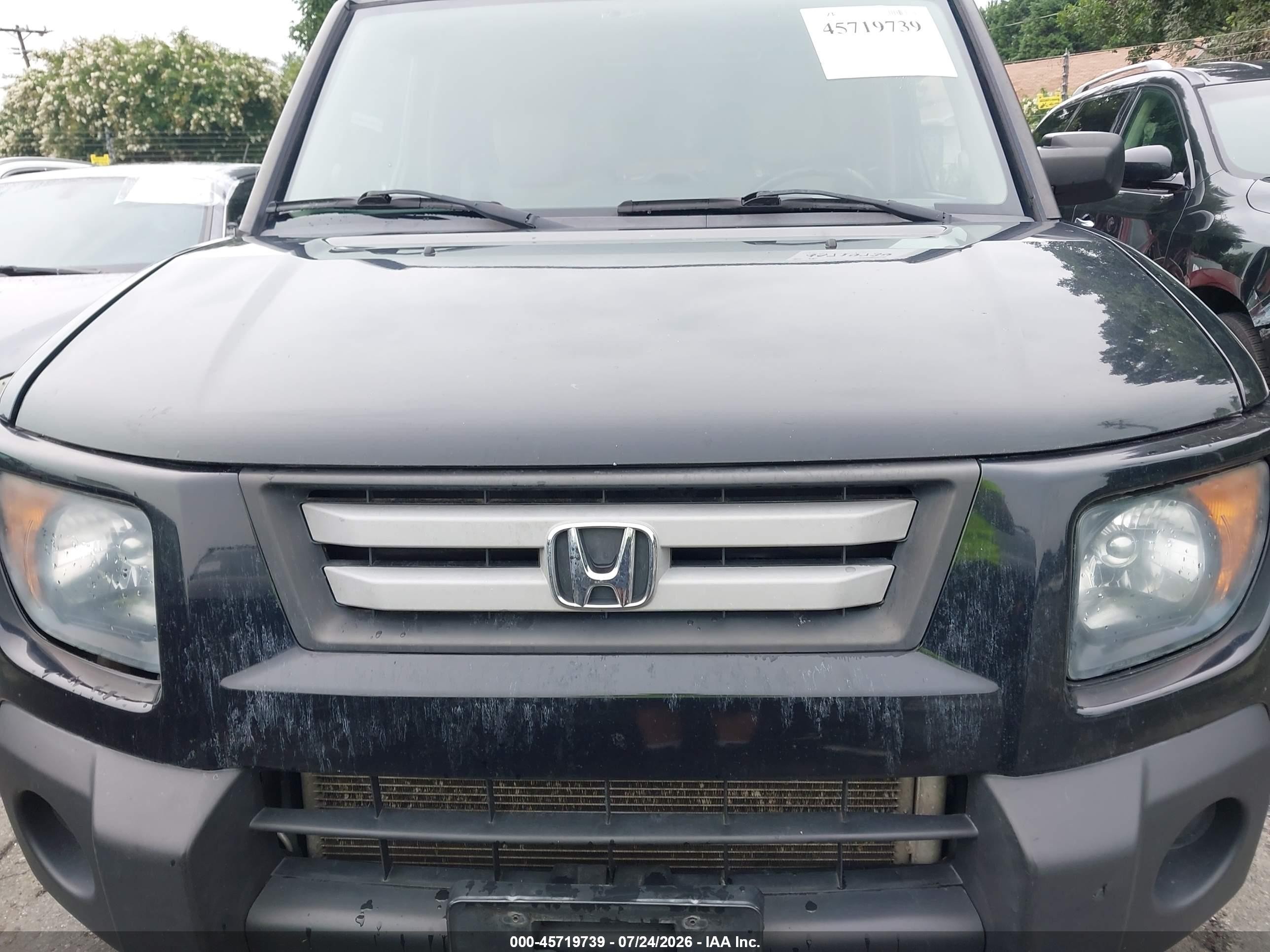 2008 Honda Element Ex Черный vin: 5J6YH28798L014279