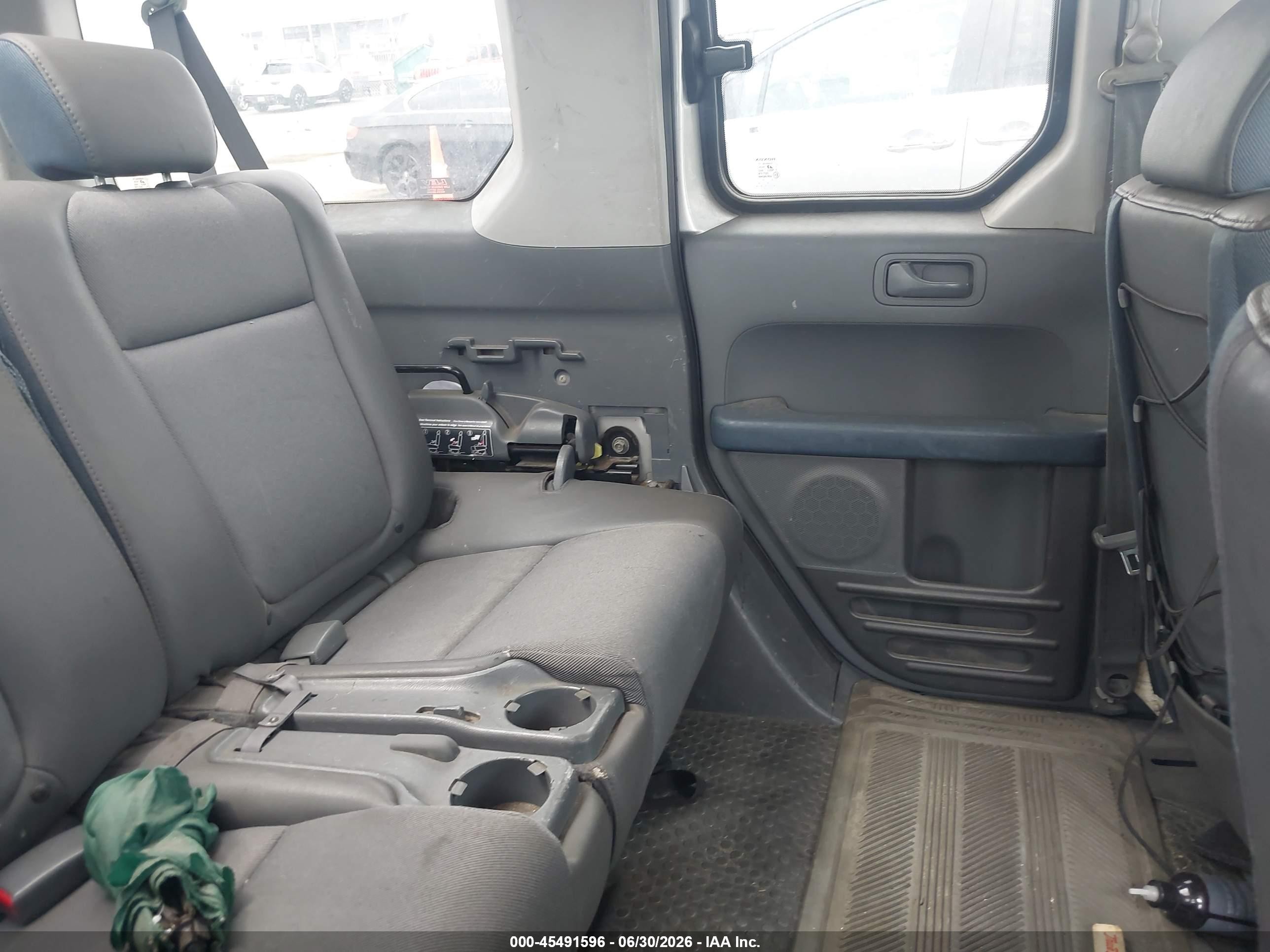 2006 Honda Element Ex-p Silver vin: 5J6YH287X6L006155