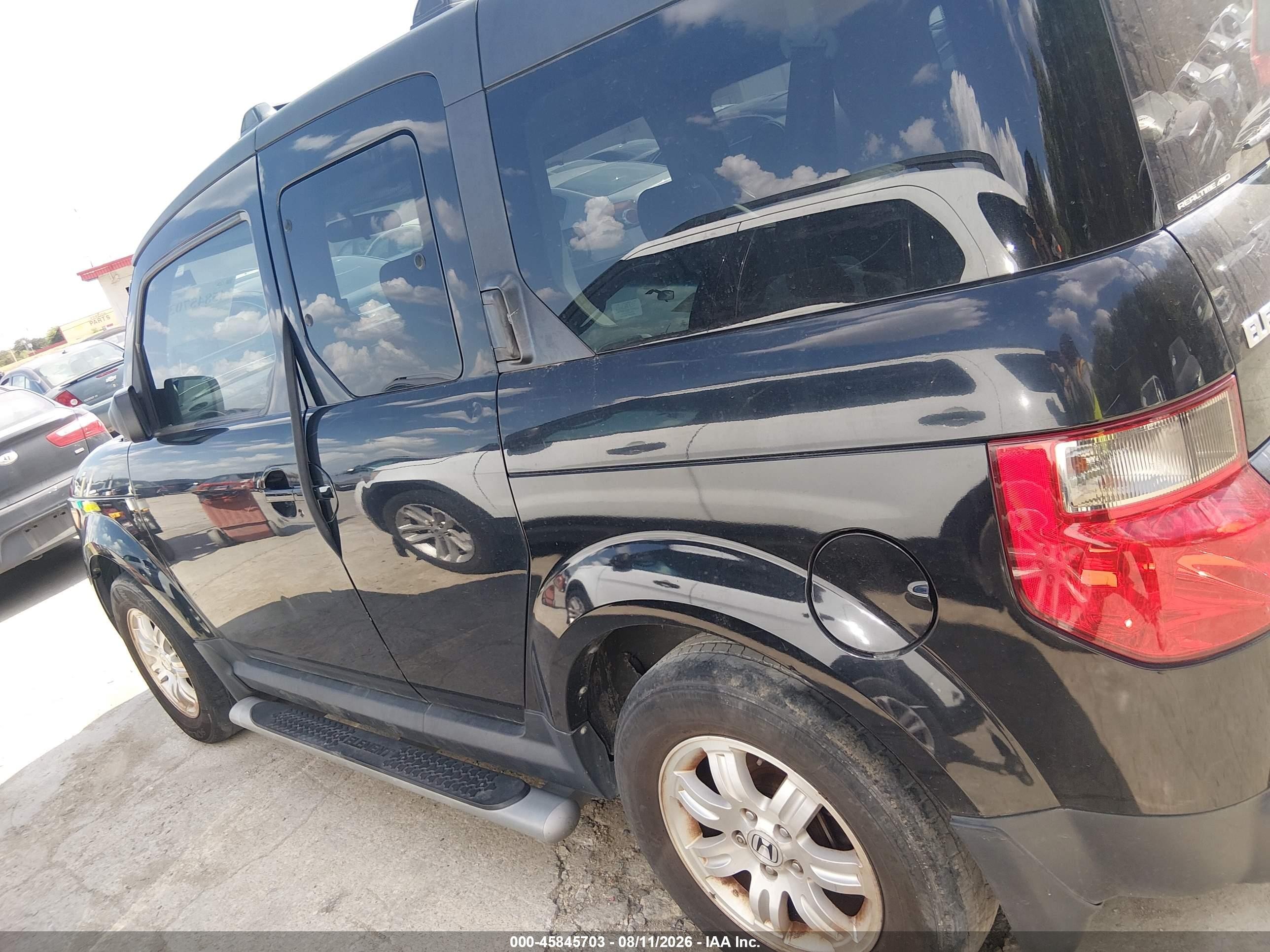 2006 Honda Element Ex-p Black vin: 5J6YH287X6L012182