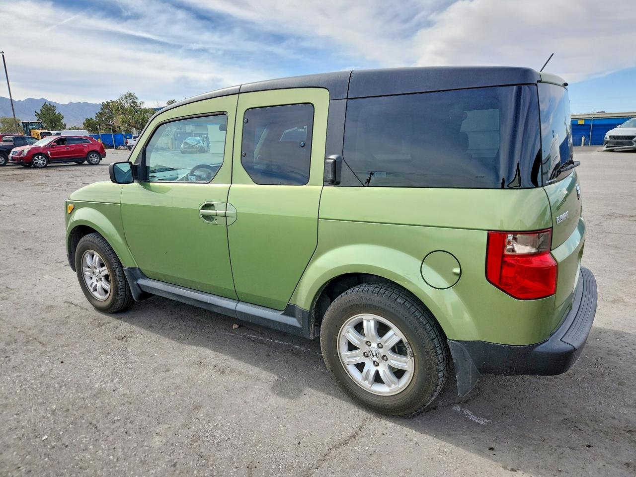2007 Honda Element Ex Green vin: 5J6YH287X7L014290