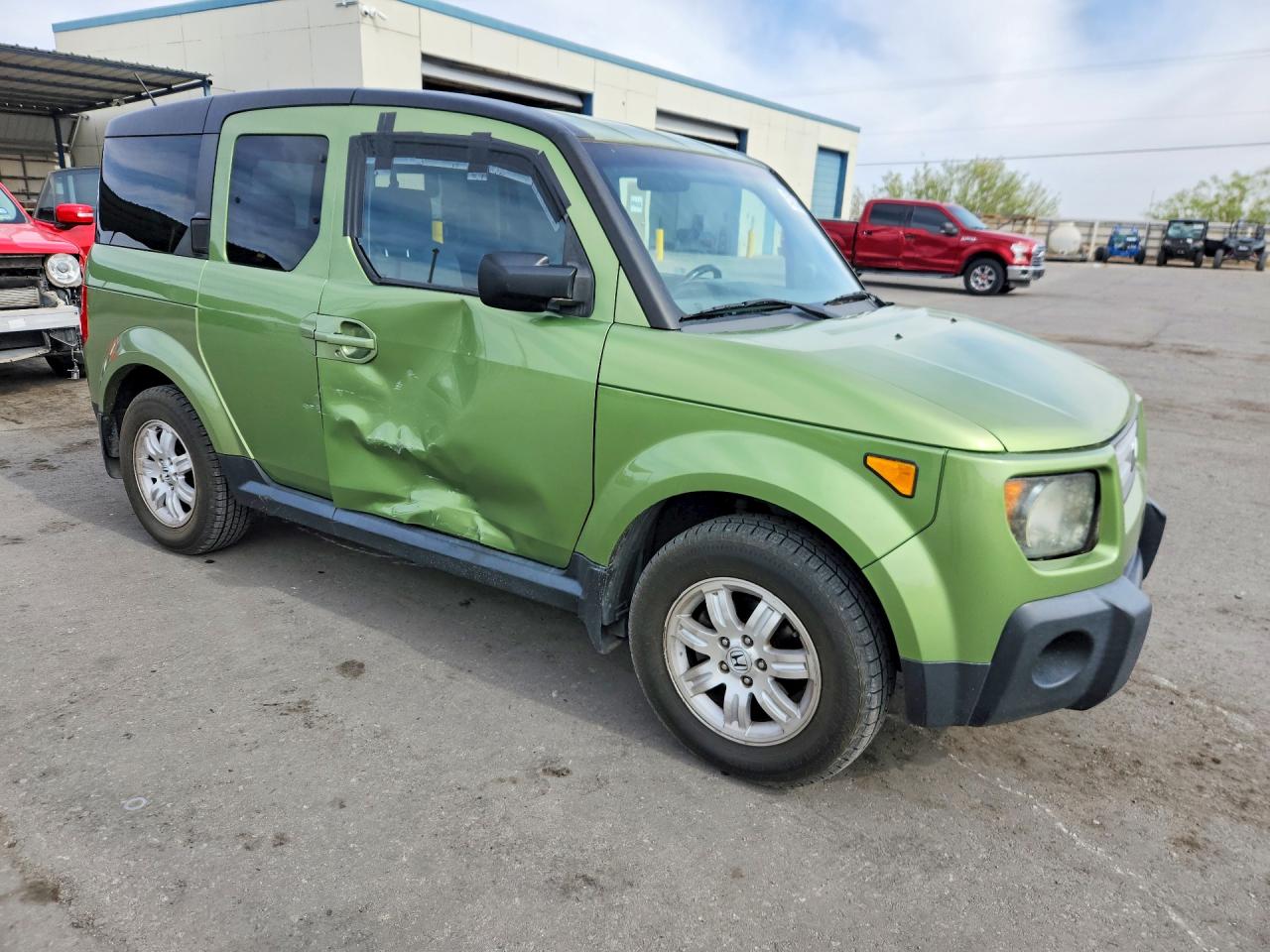 2007 Honda Element Ex Green vin: 5J6YH287X7L014290