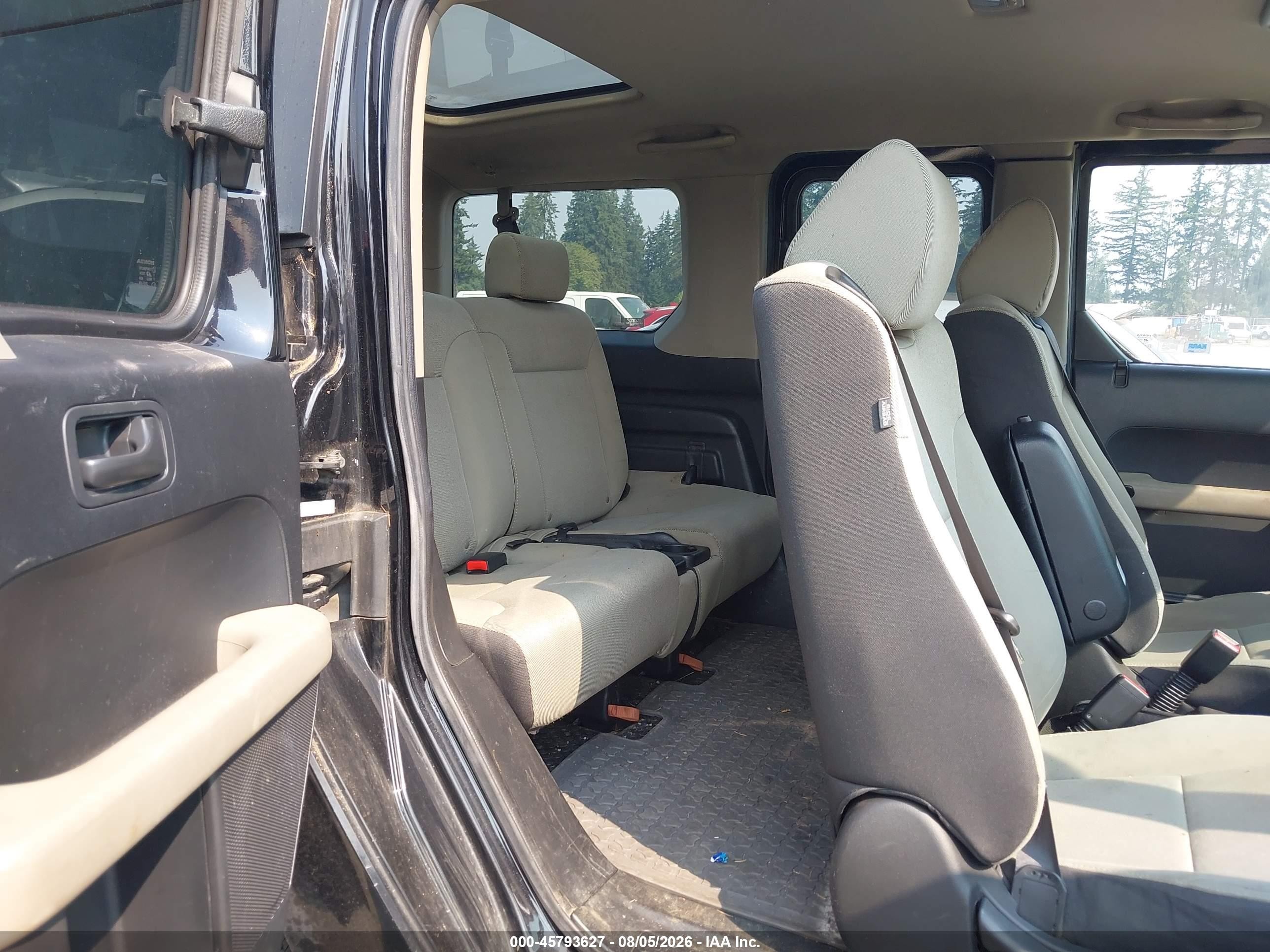 2007 Honda Element Ex Черный vin: 5J6YH287X7L016119
