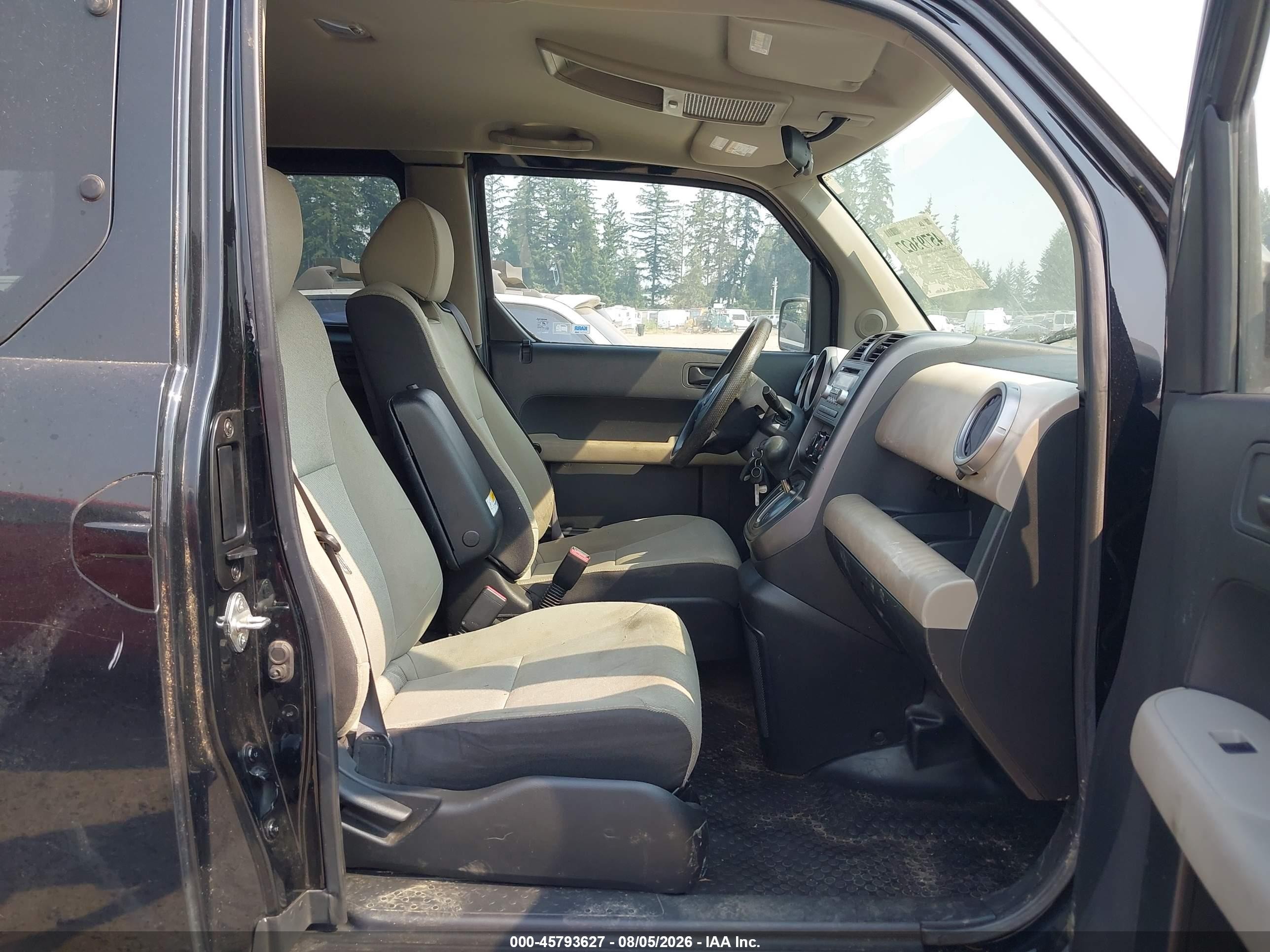 2007 Honda Element Ex Черный vin: 5J6YH287X7L016119