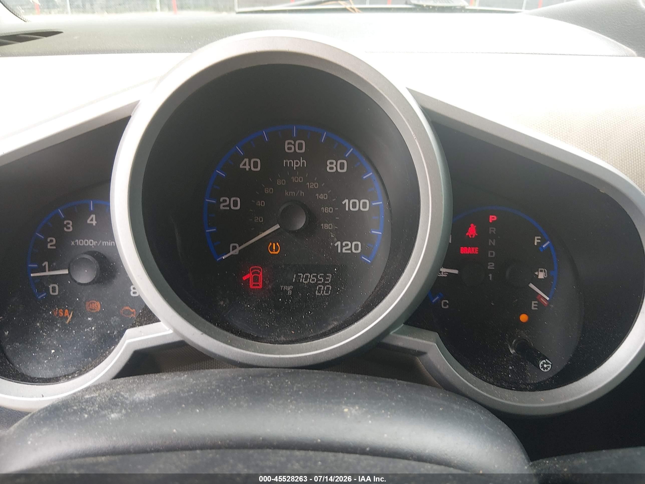 2008 Honda Element Ex Orange vin: 5J6YH287X8L002223