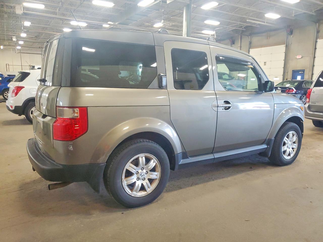 2008 Honda Element Ex Gray vin: 5J6YH287X8L008734