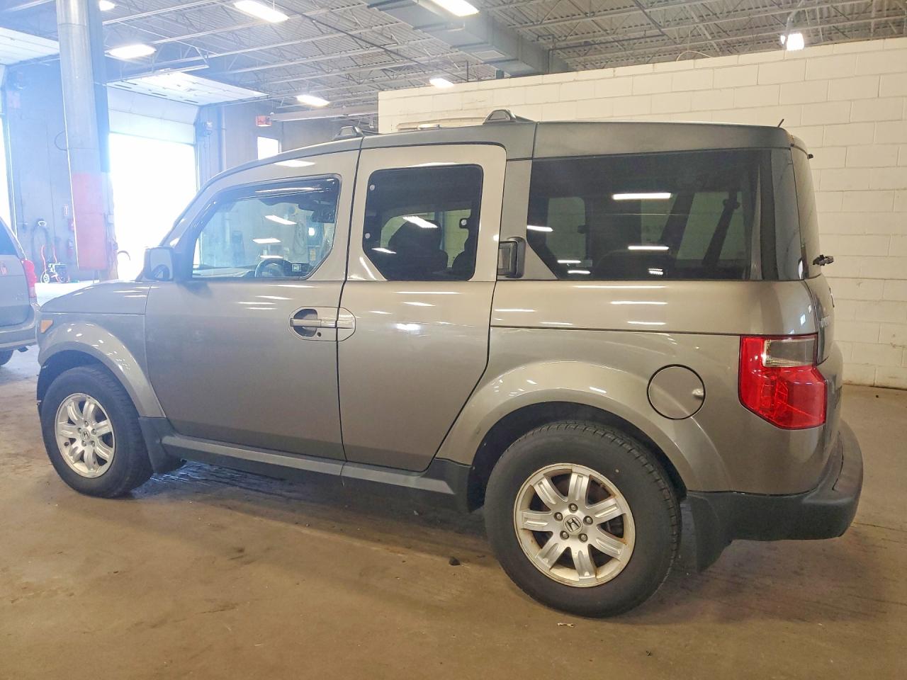 2008 Honda Element Ex Gray vin: 5J6YH287X8L008734