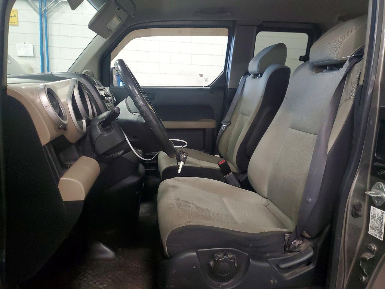 2008 Honda Element Ex Gray vin: 5J6YH287X8L008734