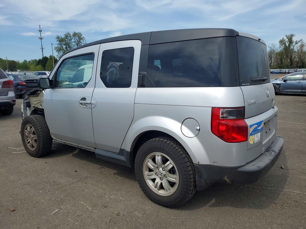 2008 Honda Element Ex Silver vin: 5J6YH287X8L011276