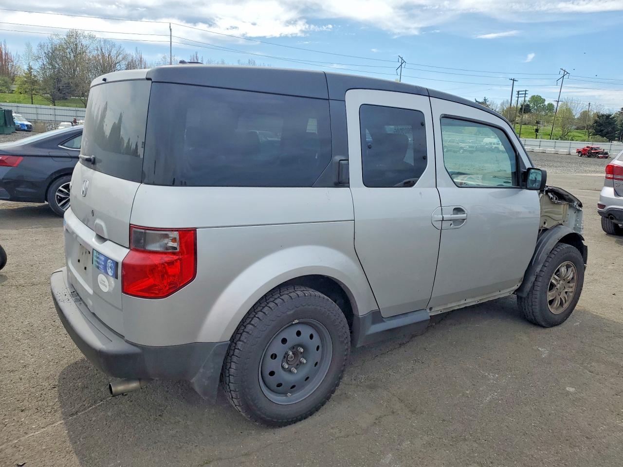 2008 Honda Element Ex Silver vin: 5J6YH287X8L011276
