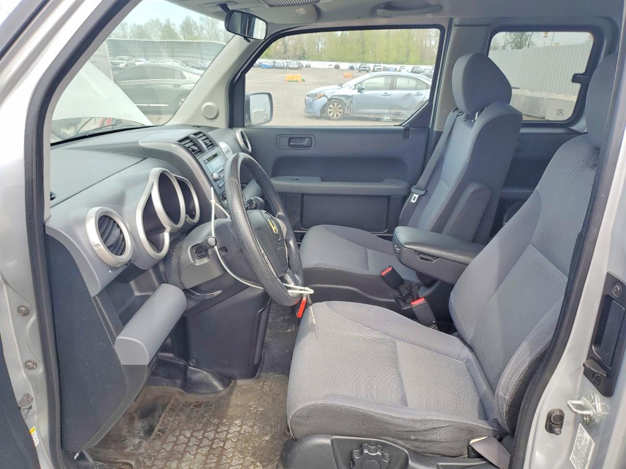2008 Honda Element Ex Silver vin: 5J6YH287X8L011276