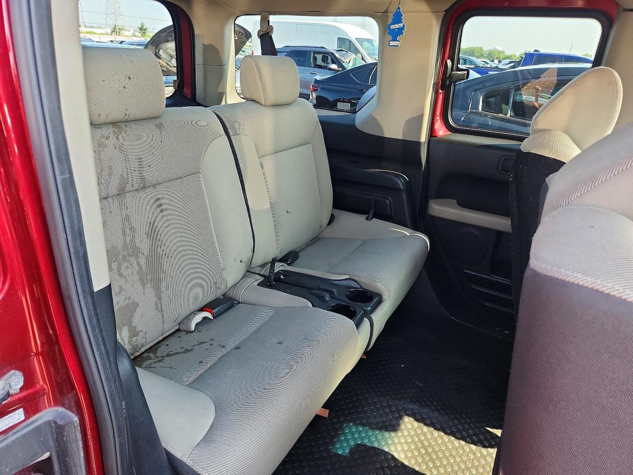 2008 Honda Element Ex Maroon vin: 5J6YH287X8L017398