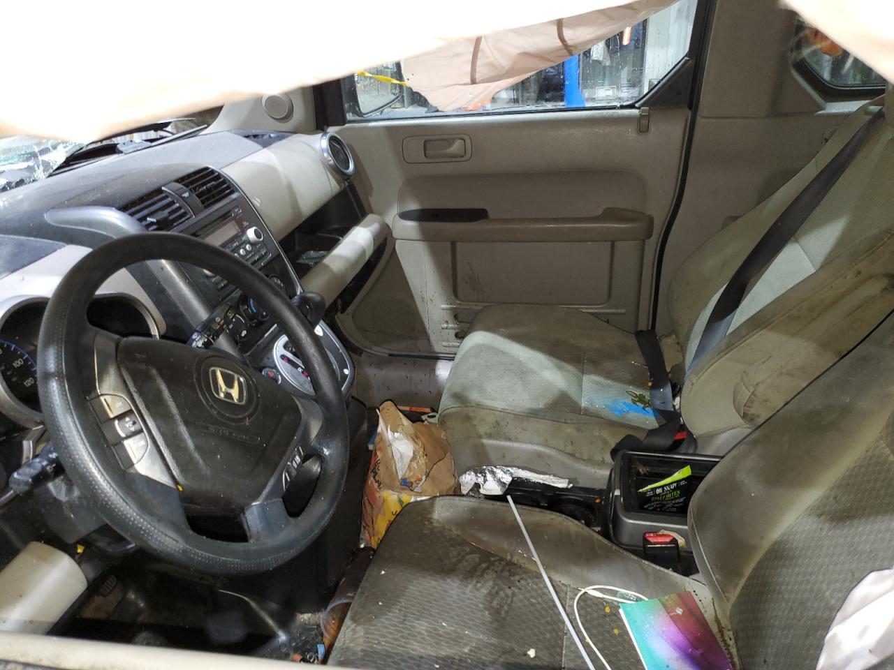 2009 Honda Element Ex Черный vin: 5J6YH287X9L004362